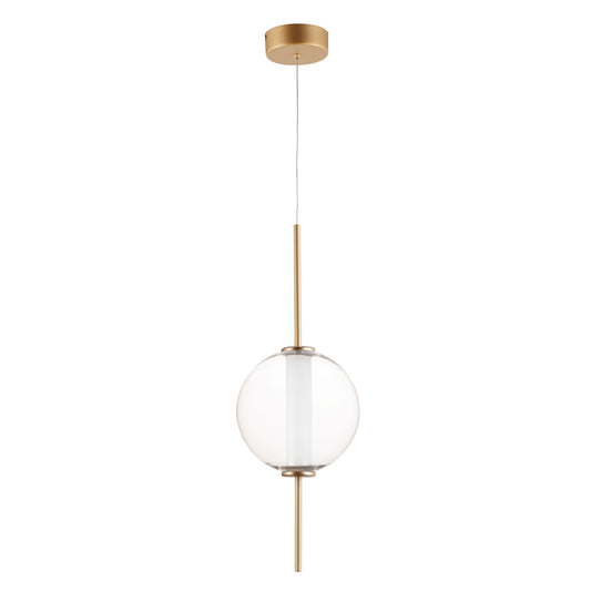 Axle LED Pendant Gold by ET2