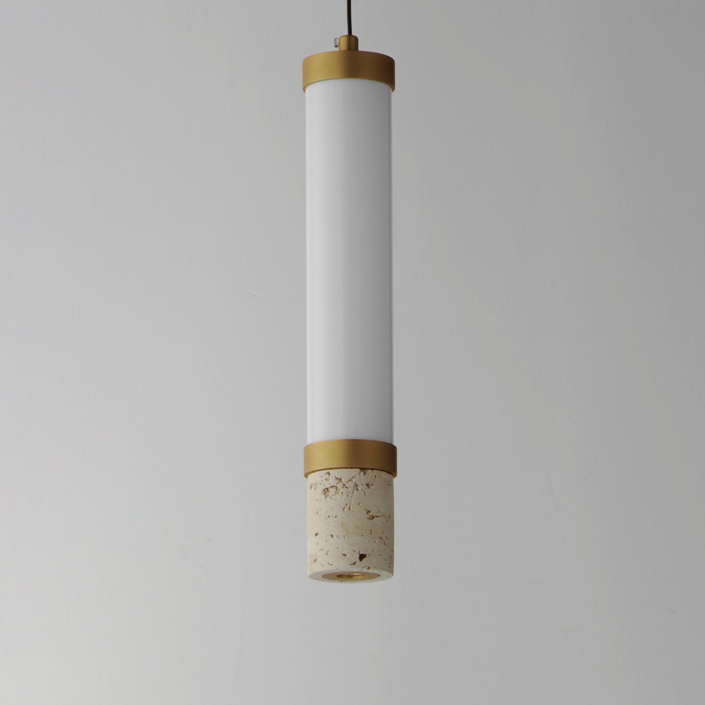 Travertine LED Pendant Travertine/Gold by ET2