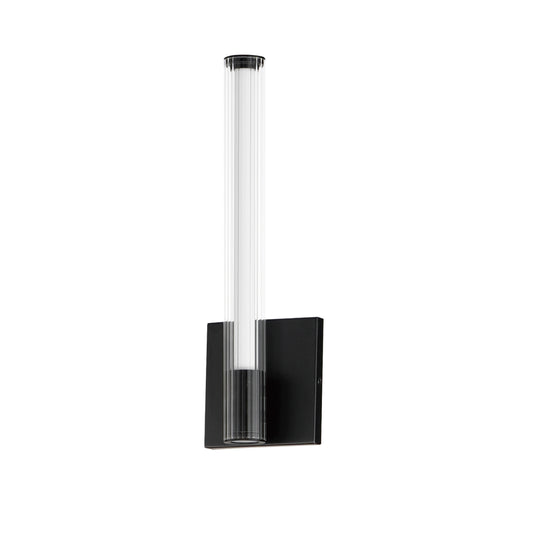 Cortex 14" LED Sconce Black by ET2