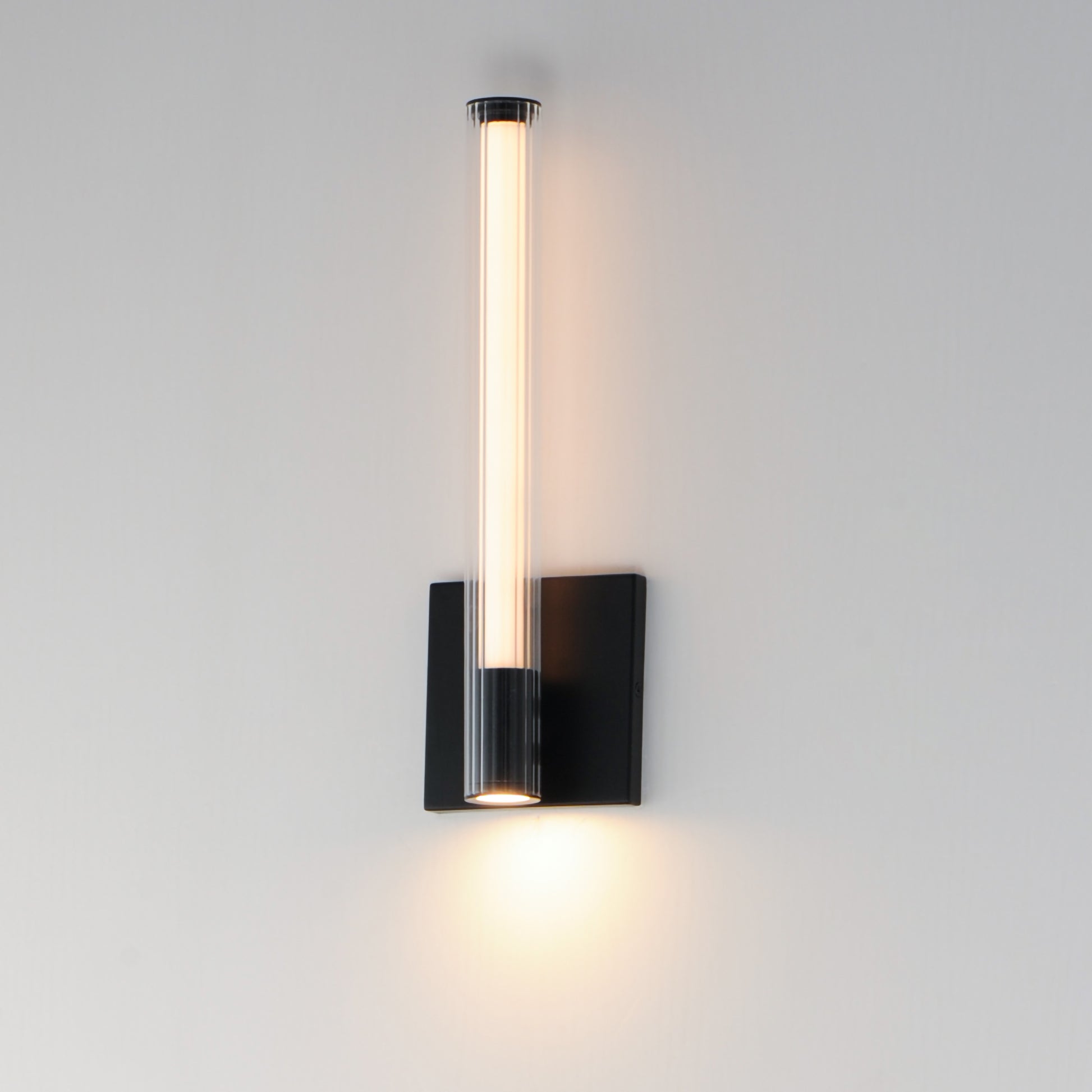 Cortex 14" LED Sconce Black by ET2