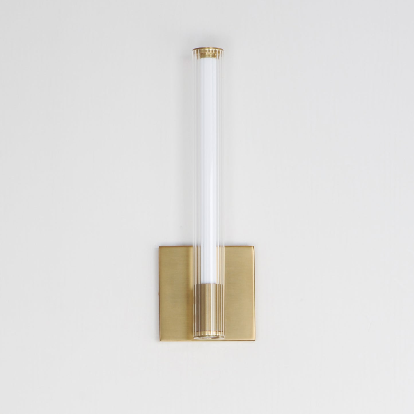 Cortex 14" LED Sconce Natural Aged Brass by ET2