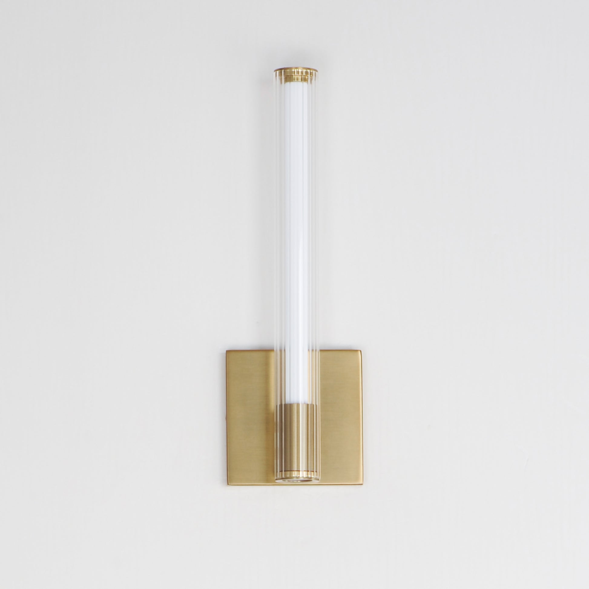 Cortex 14" LED Sconce Natural Aged Brass by ET2