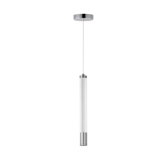 Cortex 14" LED Pendant Polished Chrome by ET2