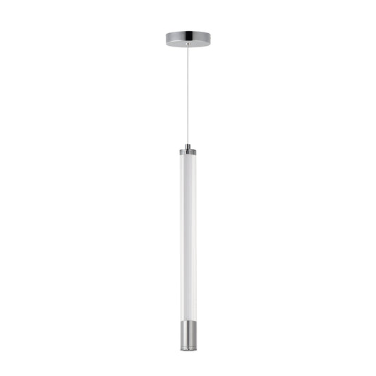 Cortex 18" LED Pendant Polished Chrome by ET2