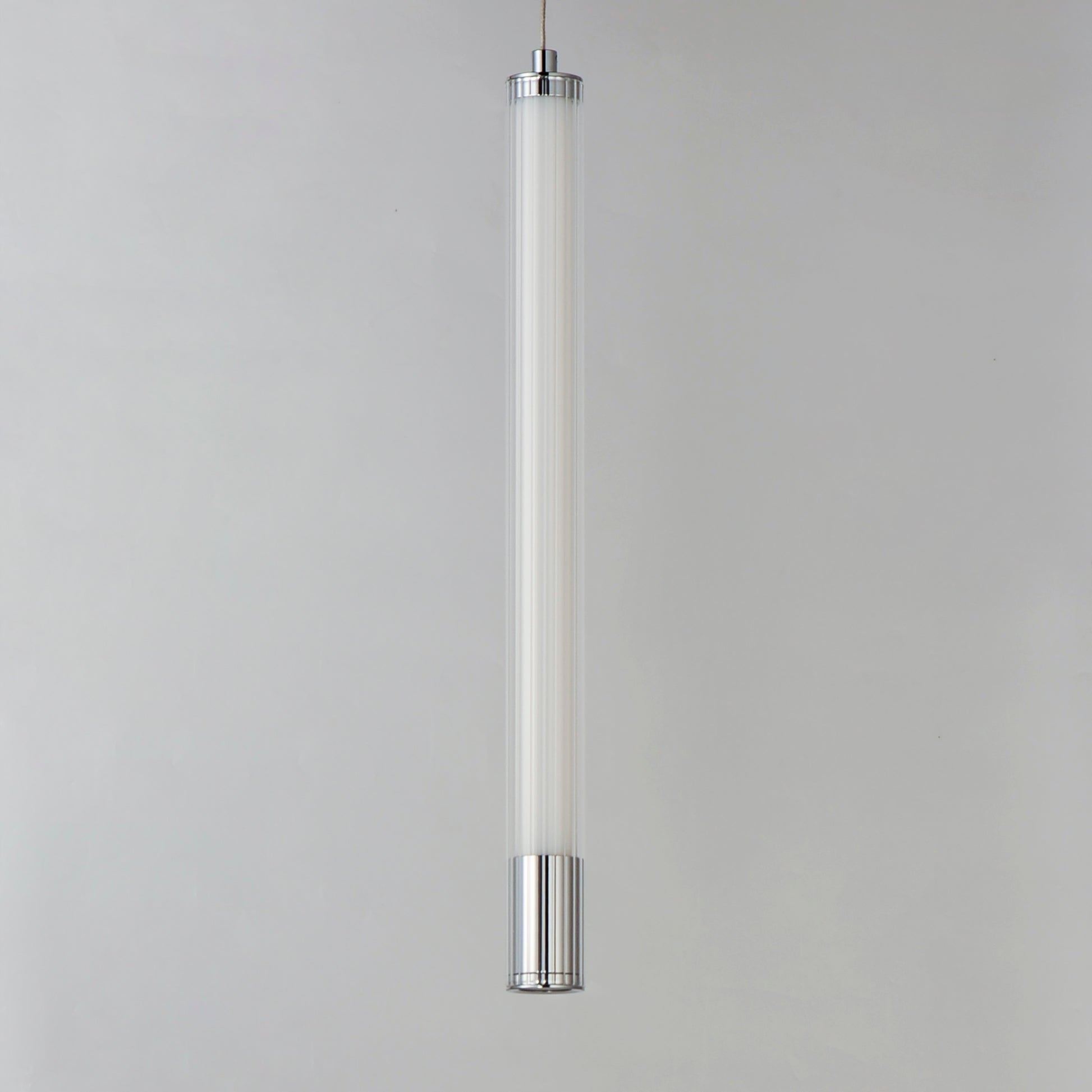 Cortex 18" LED Pendant Polished Chrome by ET2