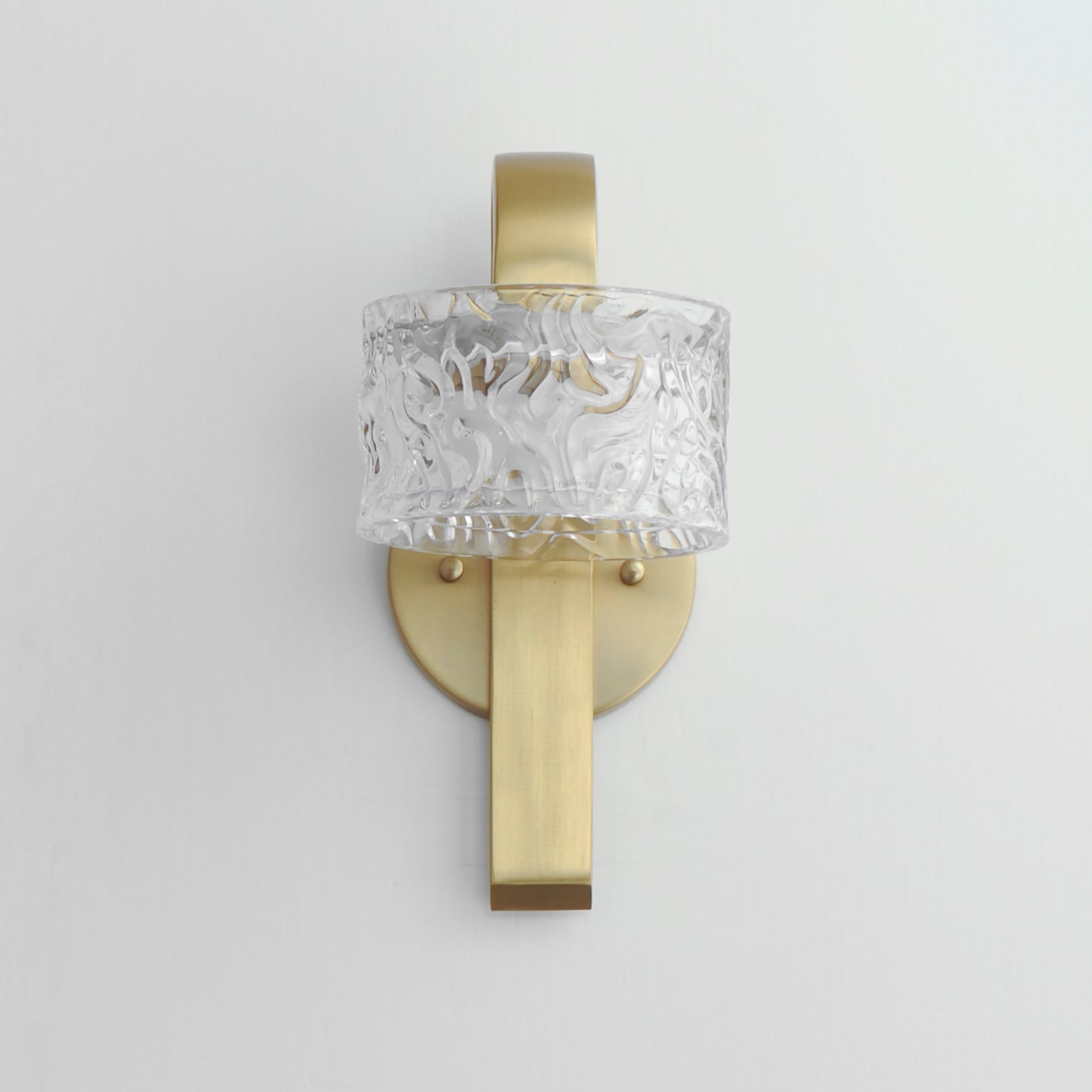Elysian LED Wall Sconce Natural Aged Brass by ET2