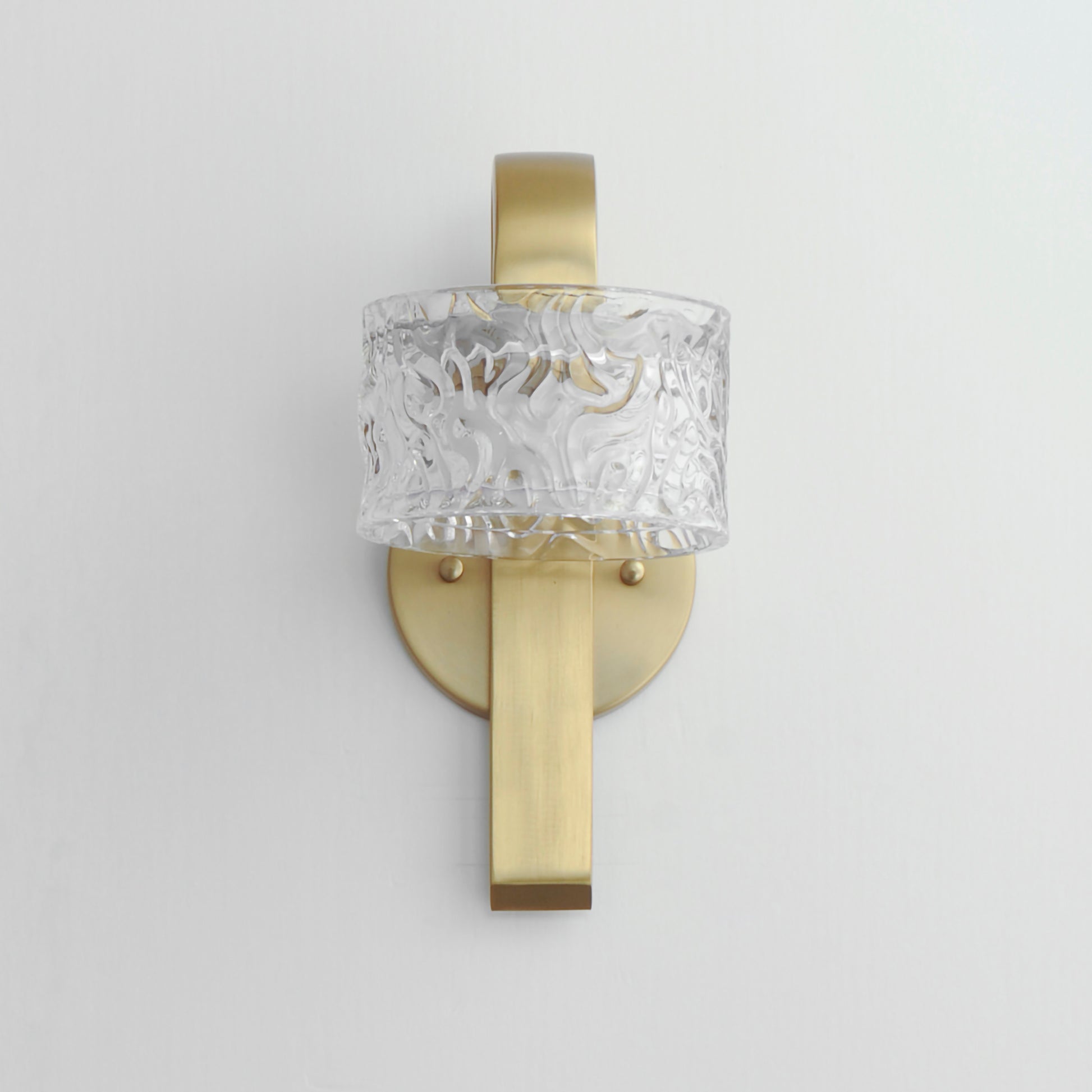 Elysian LED Wall Sconce Natural Aged Brass by ET2