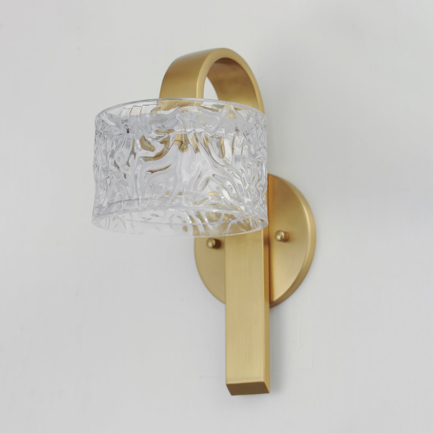 Elysian LED Wall Sconce Natural Aged Brass by ET2