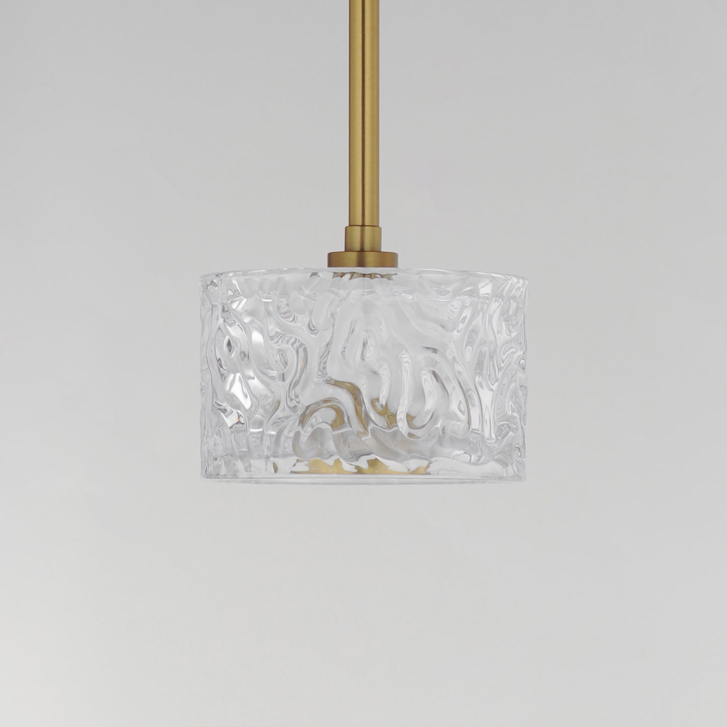 Elysian LED Pendant Natural Aged Brass by ET2
