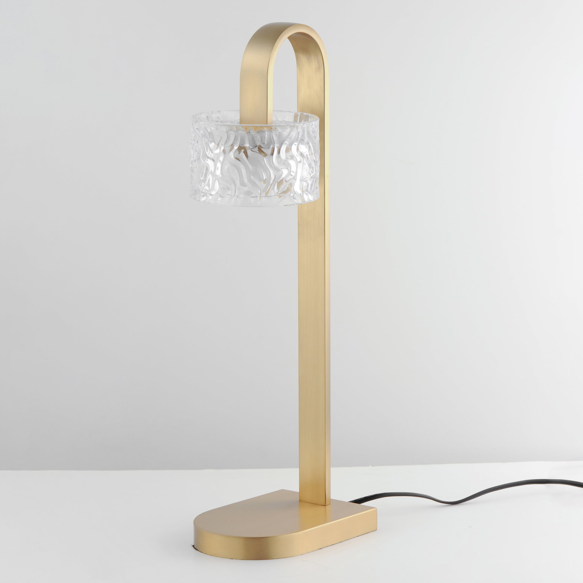 Elysian LED Table Lamp Natural Aged Brass by ET2