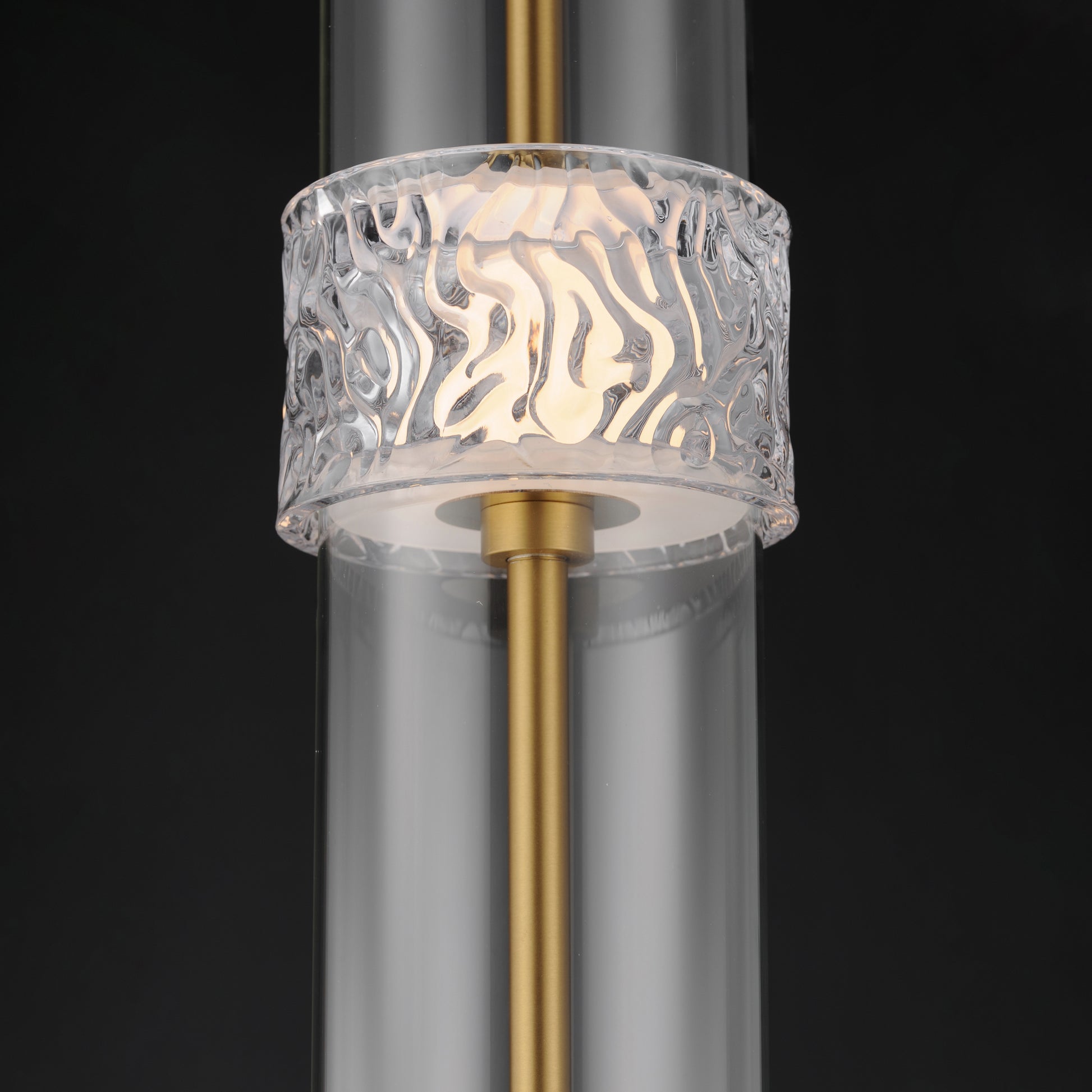 Elysian 4-Light LED Floor Lamp Natural Aged Brass by ET2