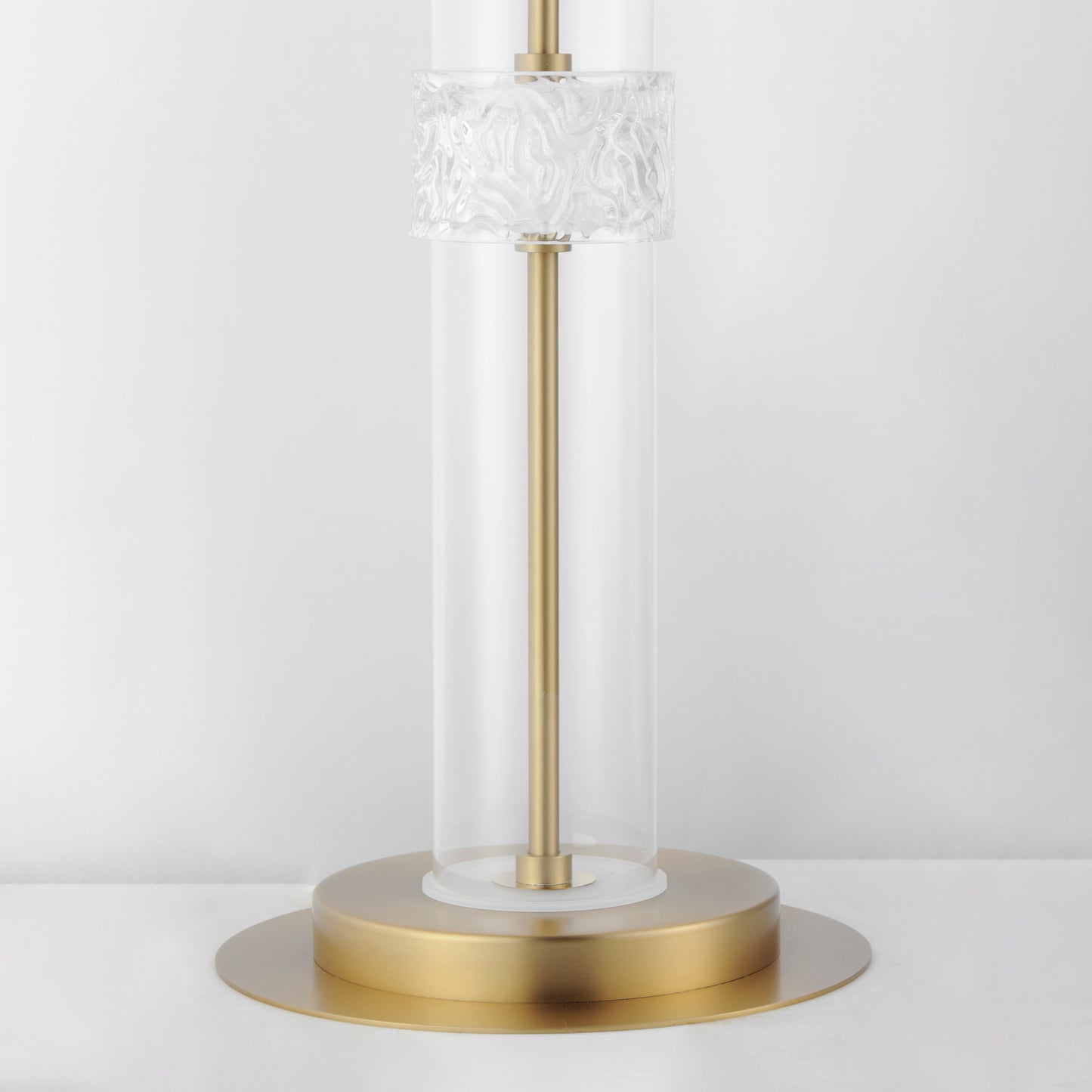 Elysian 4-Light LED Floor Lamp Natural Aged Brass by ET2