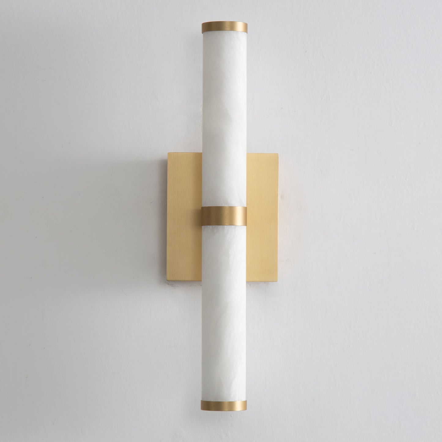 Aragon 17" Bath Vanity White Alabaster/Gold by ET2
