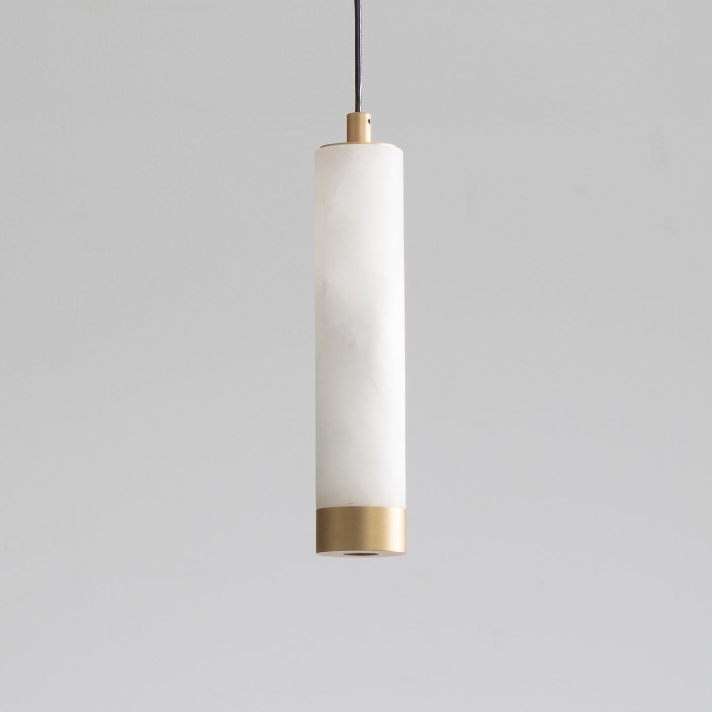 Aragon 9" LED Pendant White Alabaster/Gold by ET2