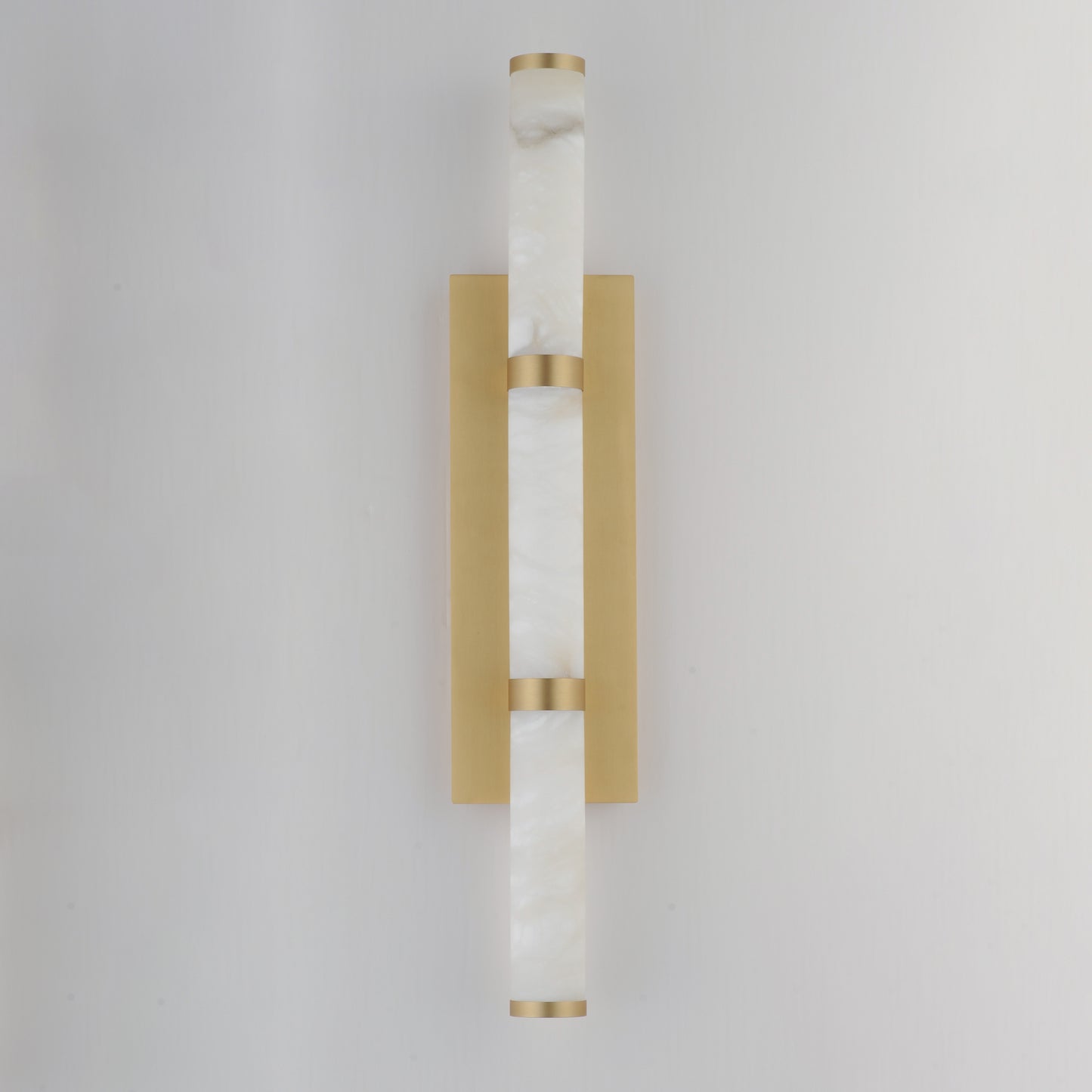 Aragon 26" Bath Vanity White Alabaster/Gold by ET2
