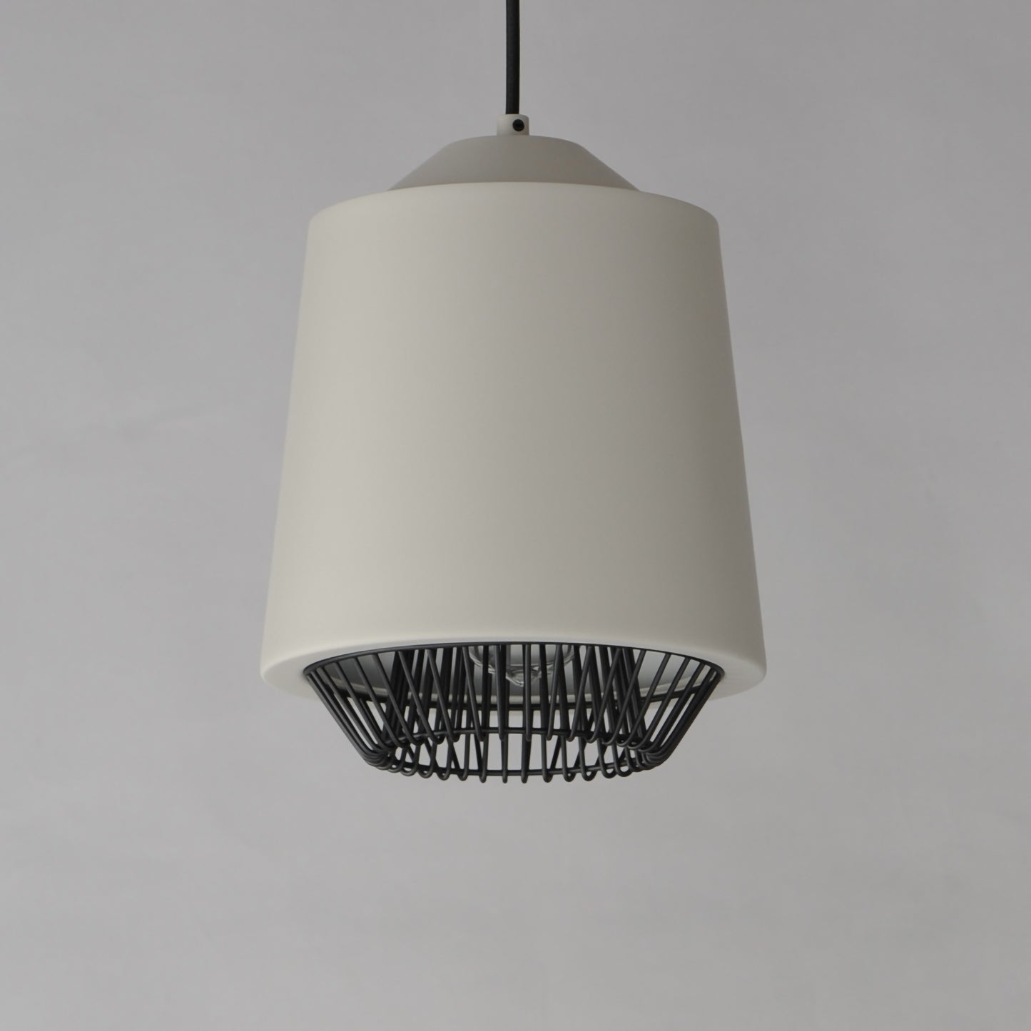 Phoenix 9" LED Pendant Gray/Black by ET2