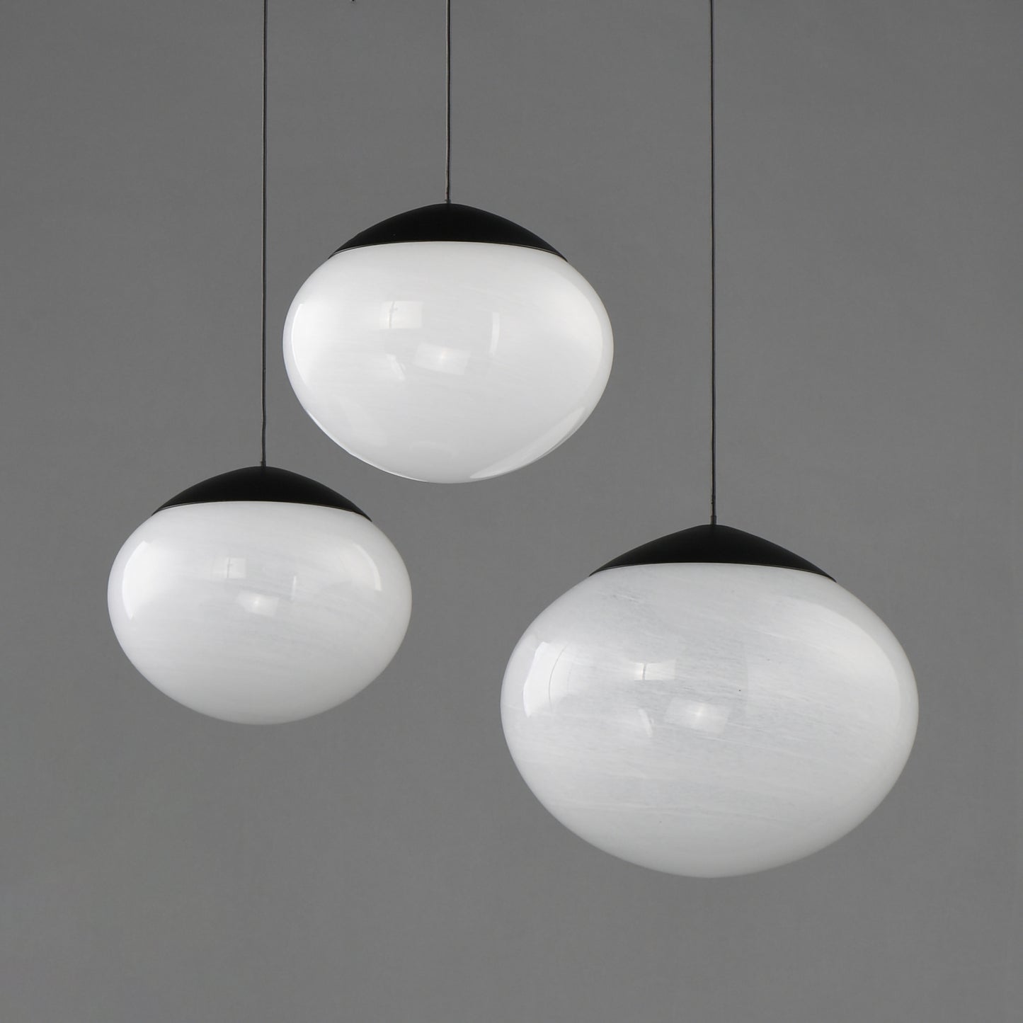 Nimbus LED 3-Light Pendant Black by ET2