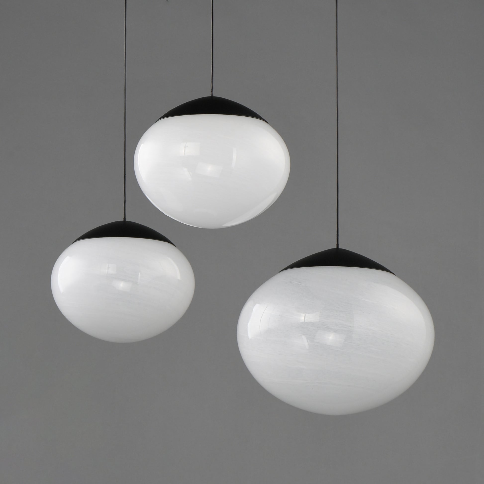 Nimbus LED 3-Light Pendant Black by ET2