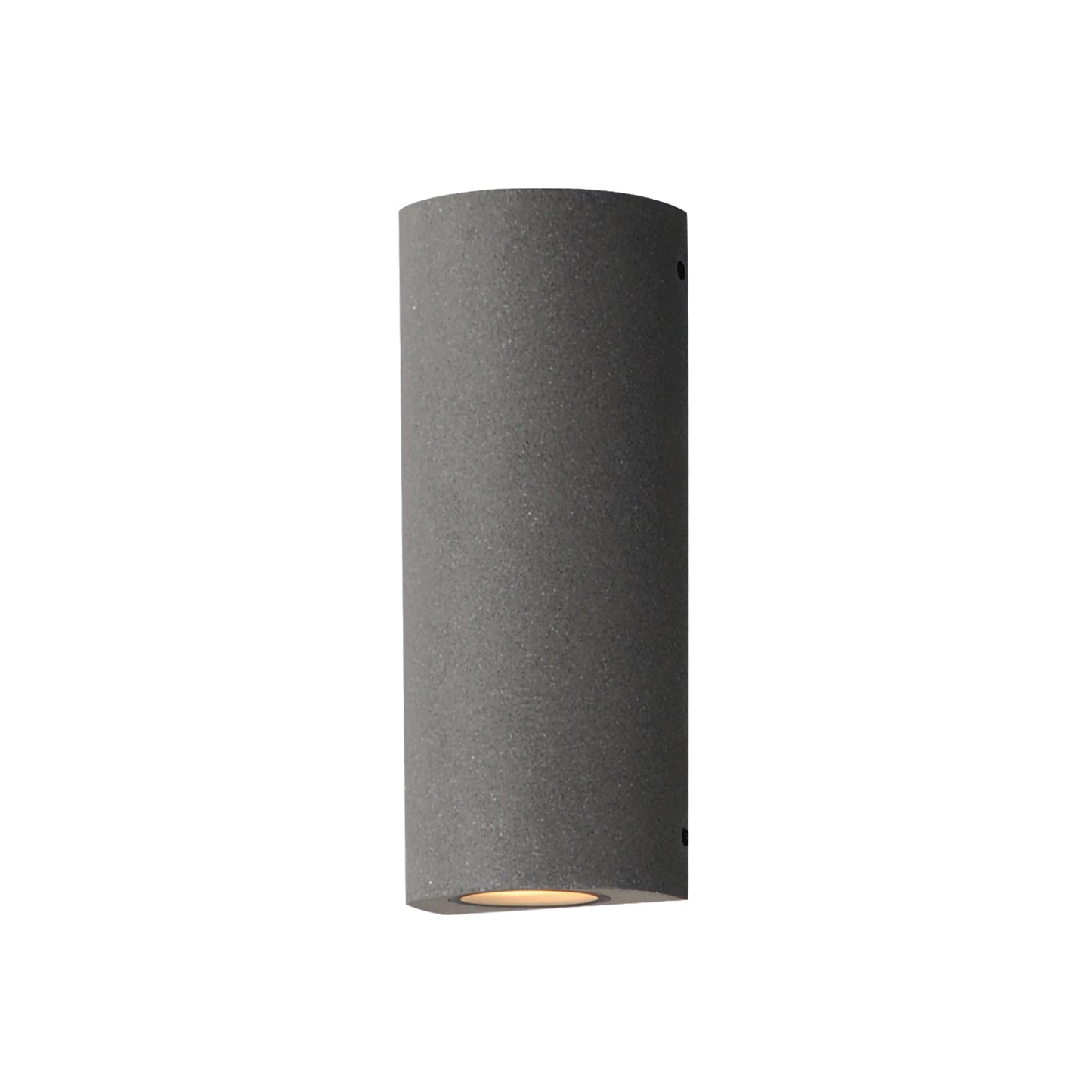 Pilar 2-Light LED Outdoor Wall Sconce Cylinder Greystone by ET2