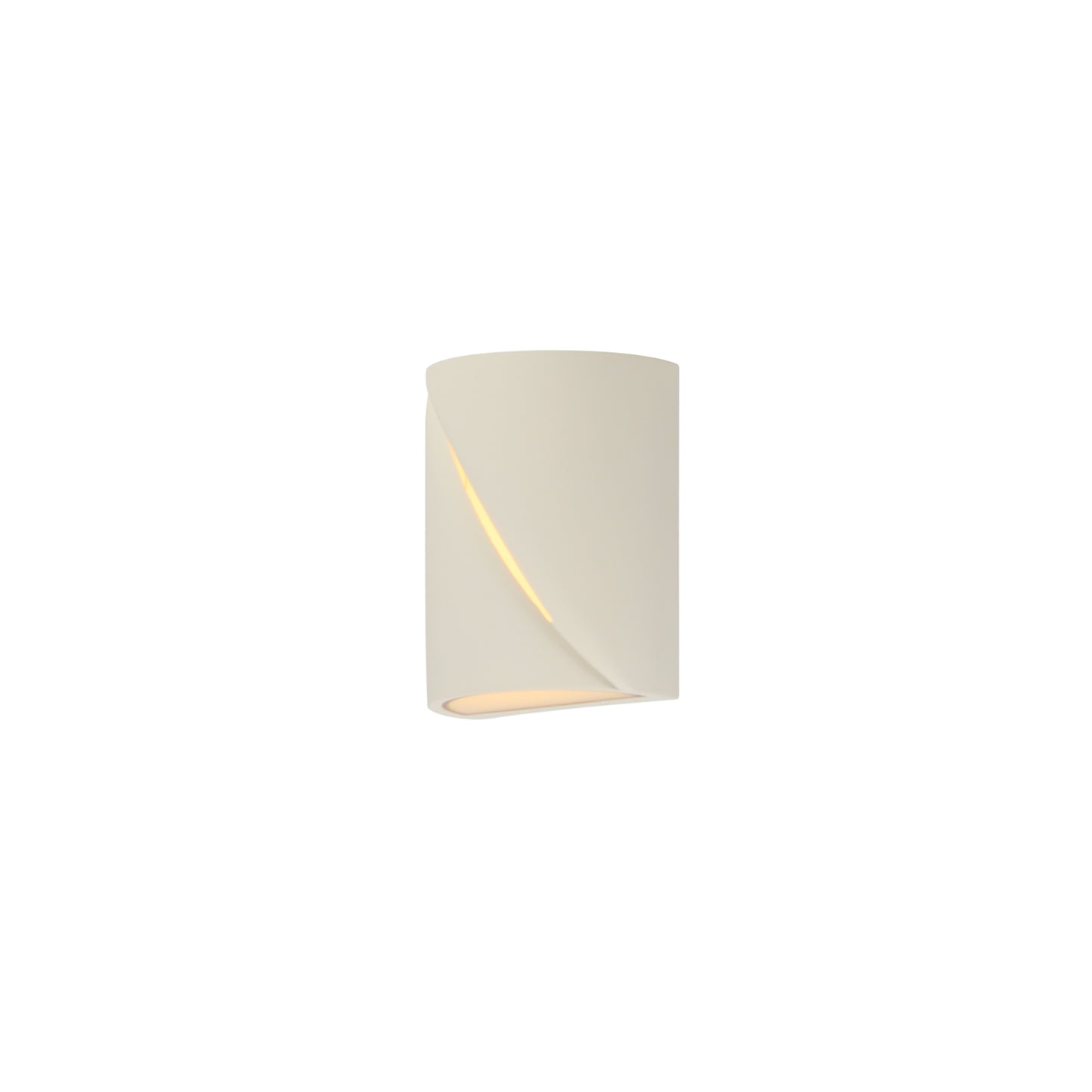 Puff 8" LED Outdoor Wall Sconce Chaulk White by ET2