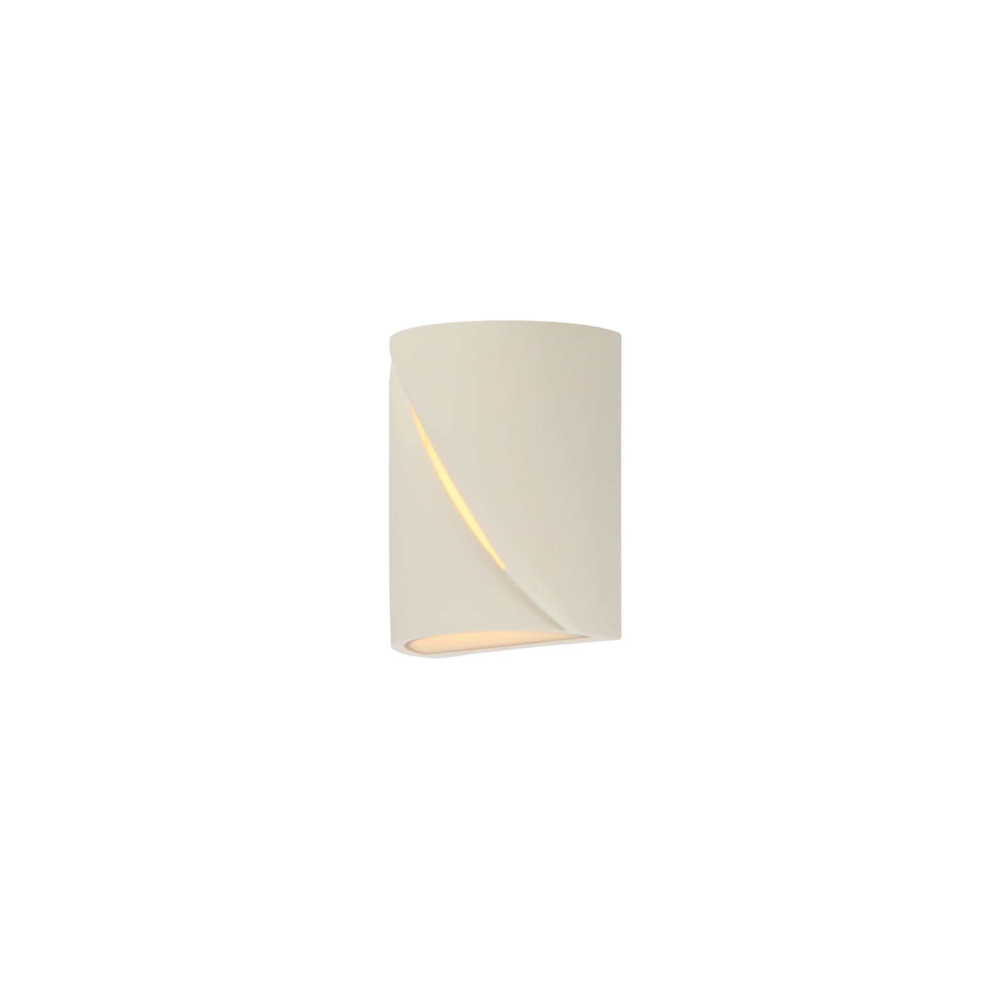 Puff 8" LED Outdoor Wall Sconce Chaulk White by ET2