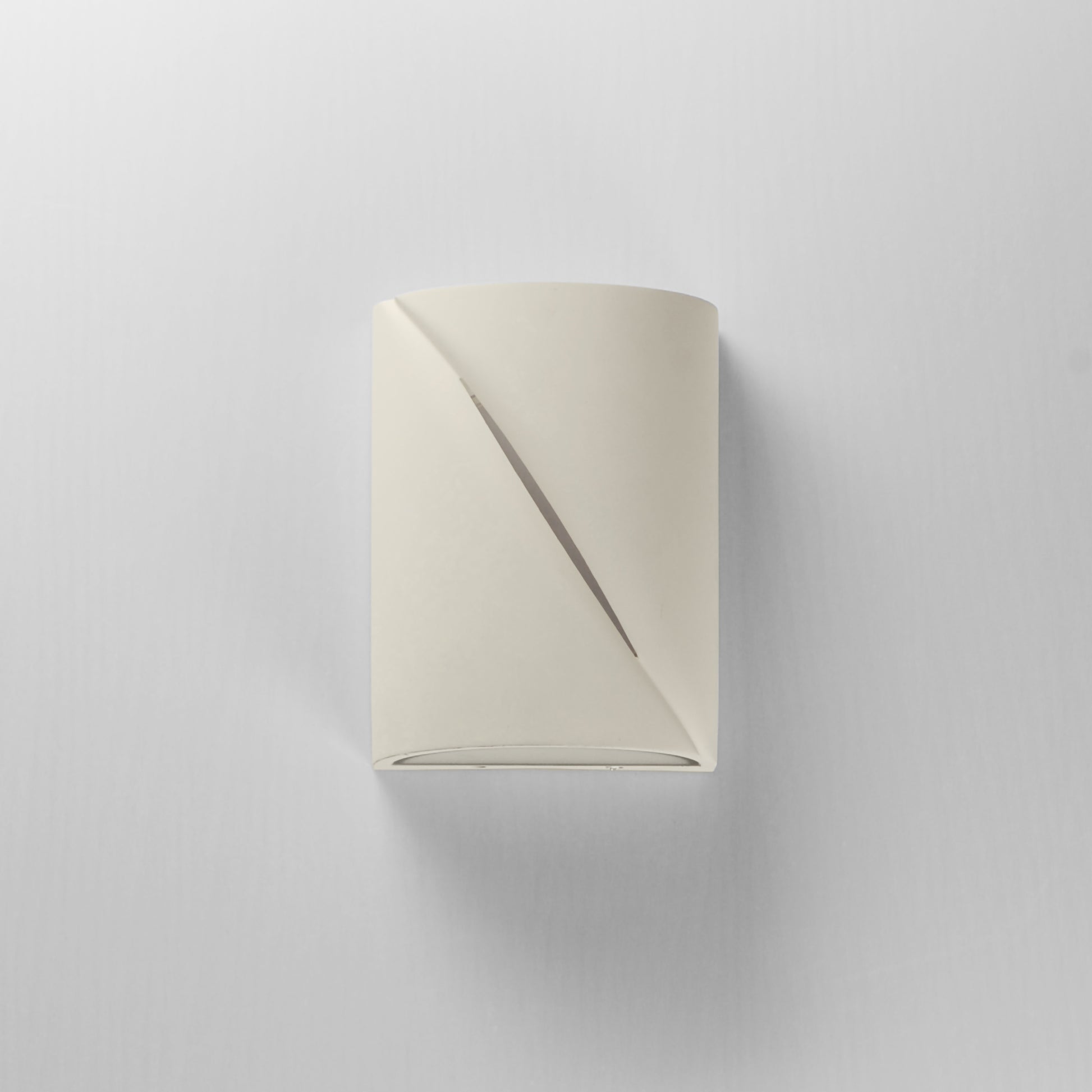 Puff 8" LED Outdoor Wall Sconce Chaulk White by ET2