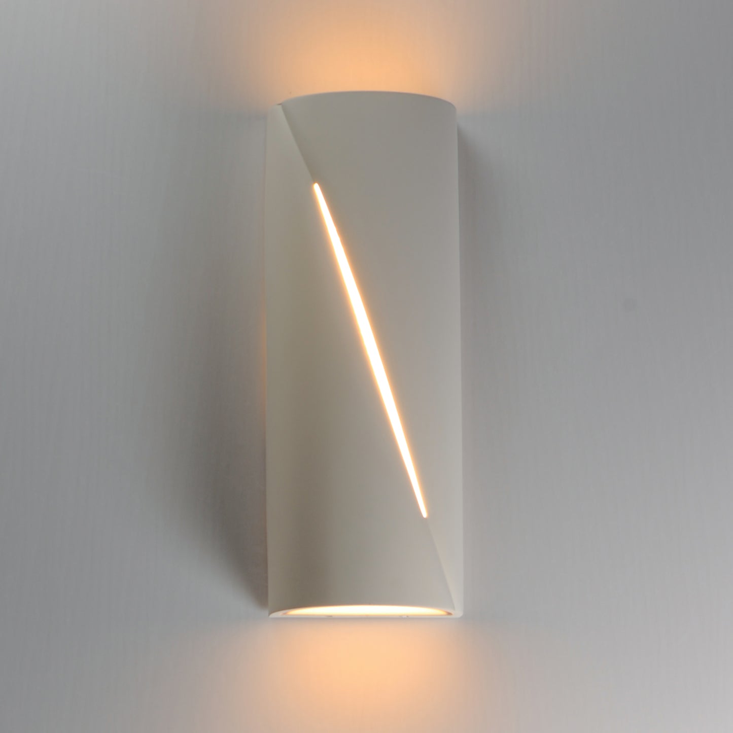 Puff 16" LED Outdoor Wall Sconce Chaulk White by ET2