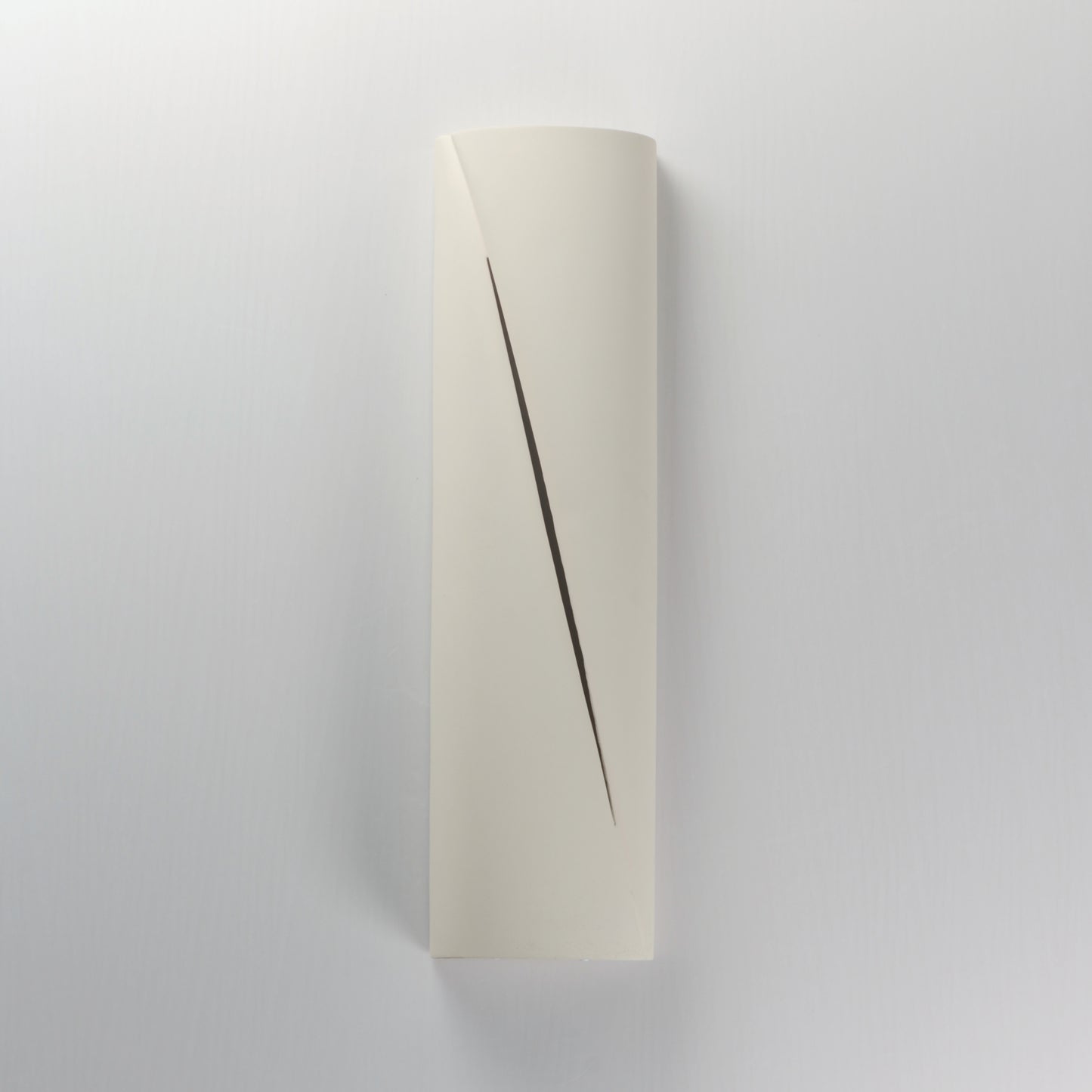 Puff 22" LED Outdoor Wall Sconce Chaulk White by ET2
