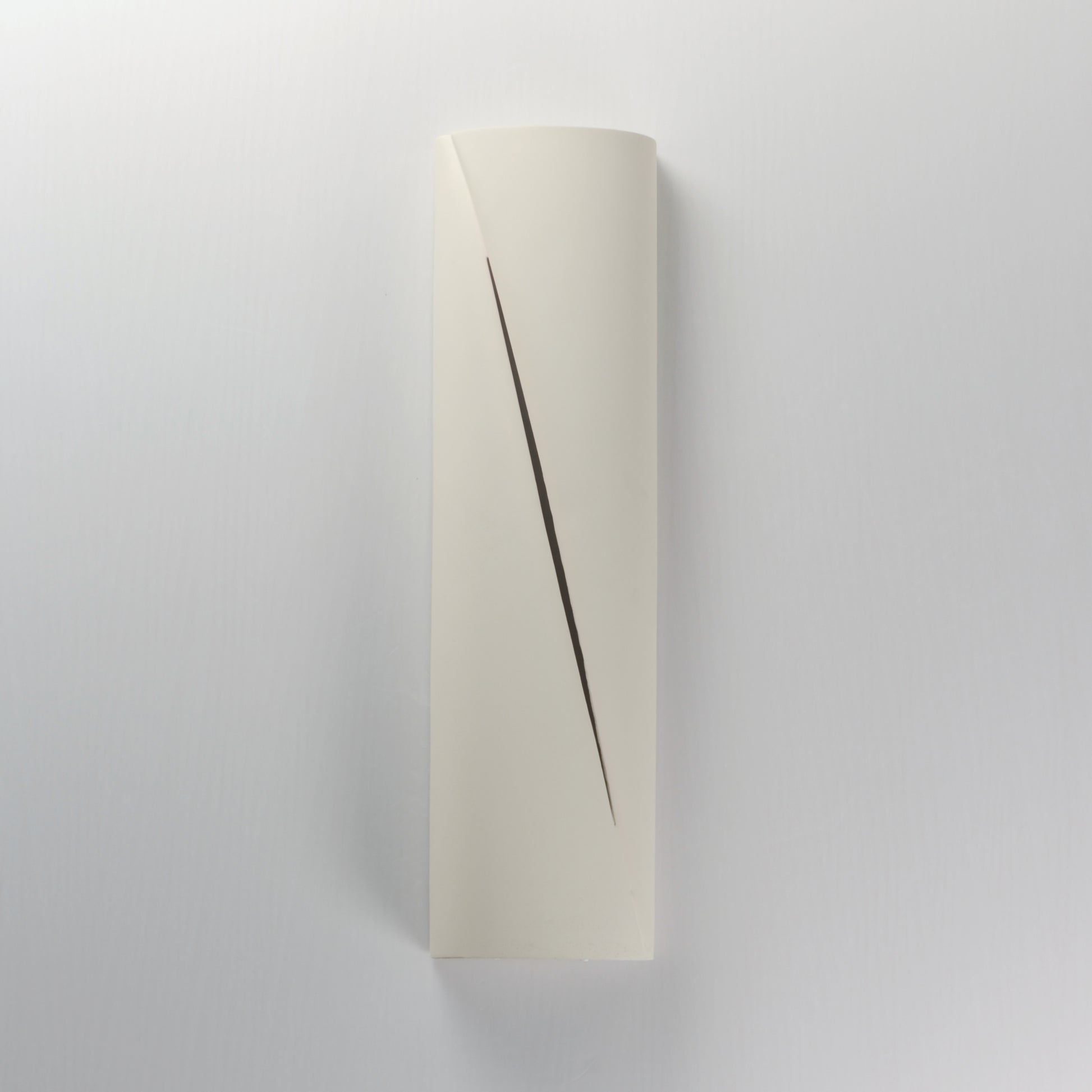 Puff 22" LED Outdoor Wall Sconce Chaulk White by ET2