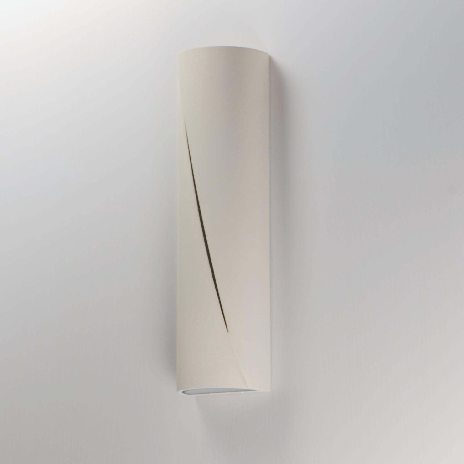 Puff 22" LED Outdoor Wall Sconce Chaulk White by ET2