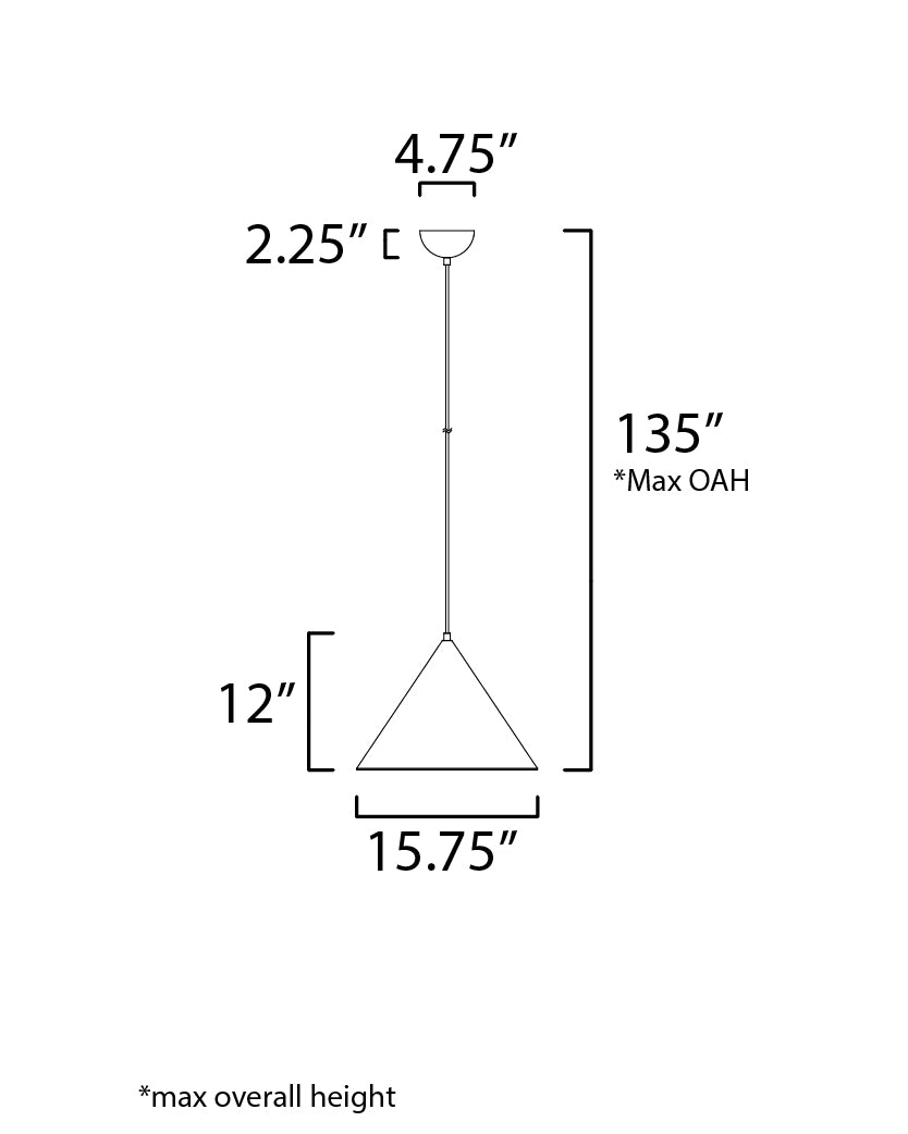 Abyss LED Pendant Matte White by ET2