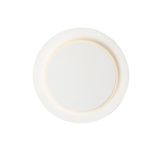 Revolver LED Flush Mount/Wall Sconce Matte White by ET2