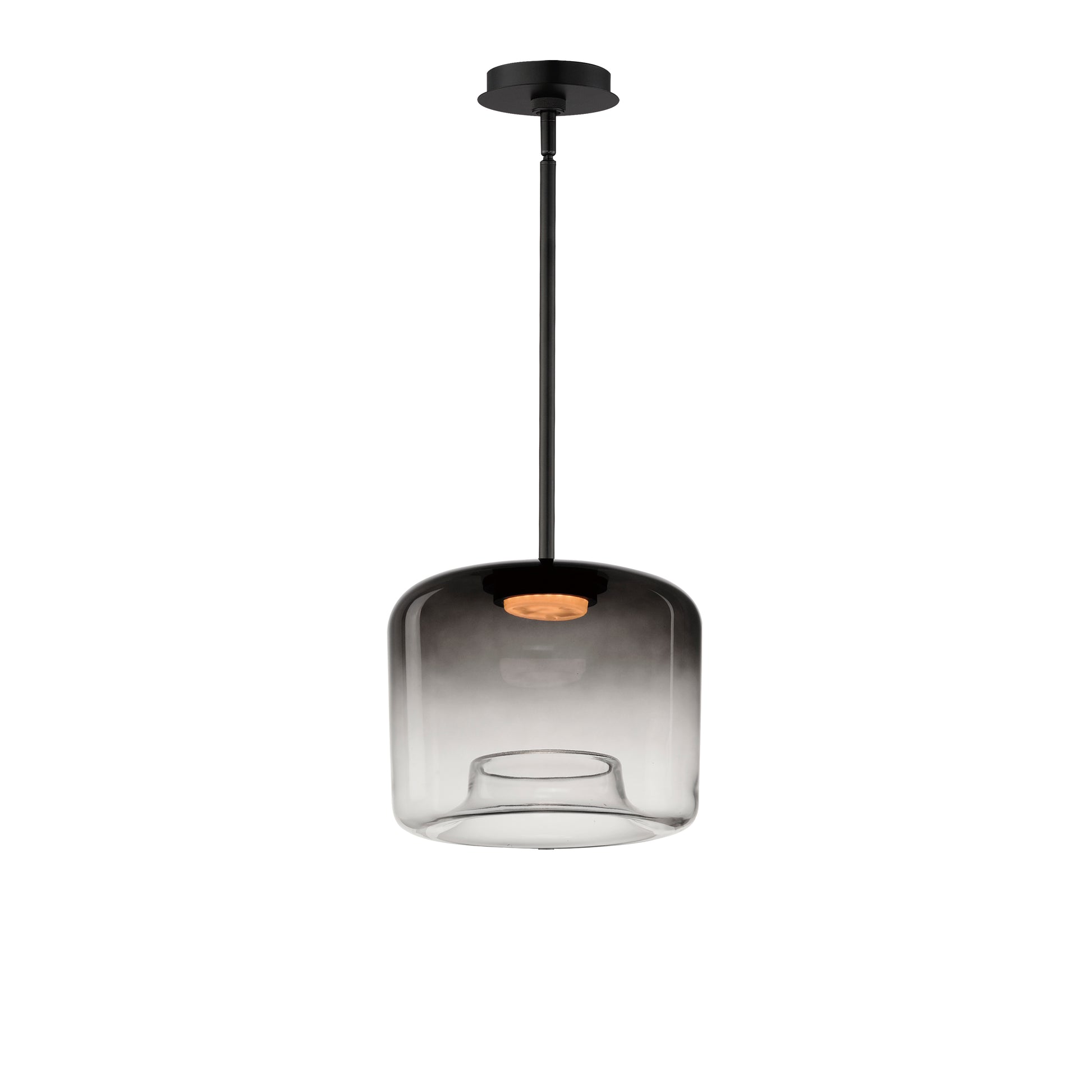 Bombona 12"x10" LED Pendant Black by ET2