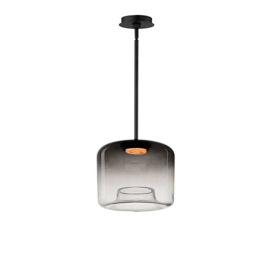 Bombona 12"x10" LED Pendant Black by ET2