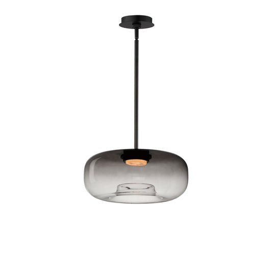 Bombona 16"x7" LED Pendant Black by ET2