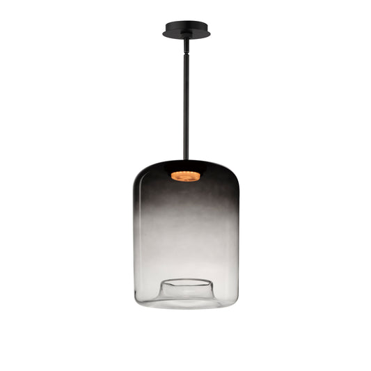 Bombona 12"x16" LED Pendant Black by ET2
