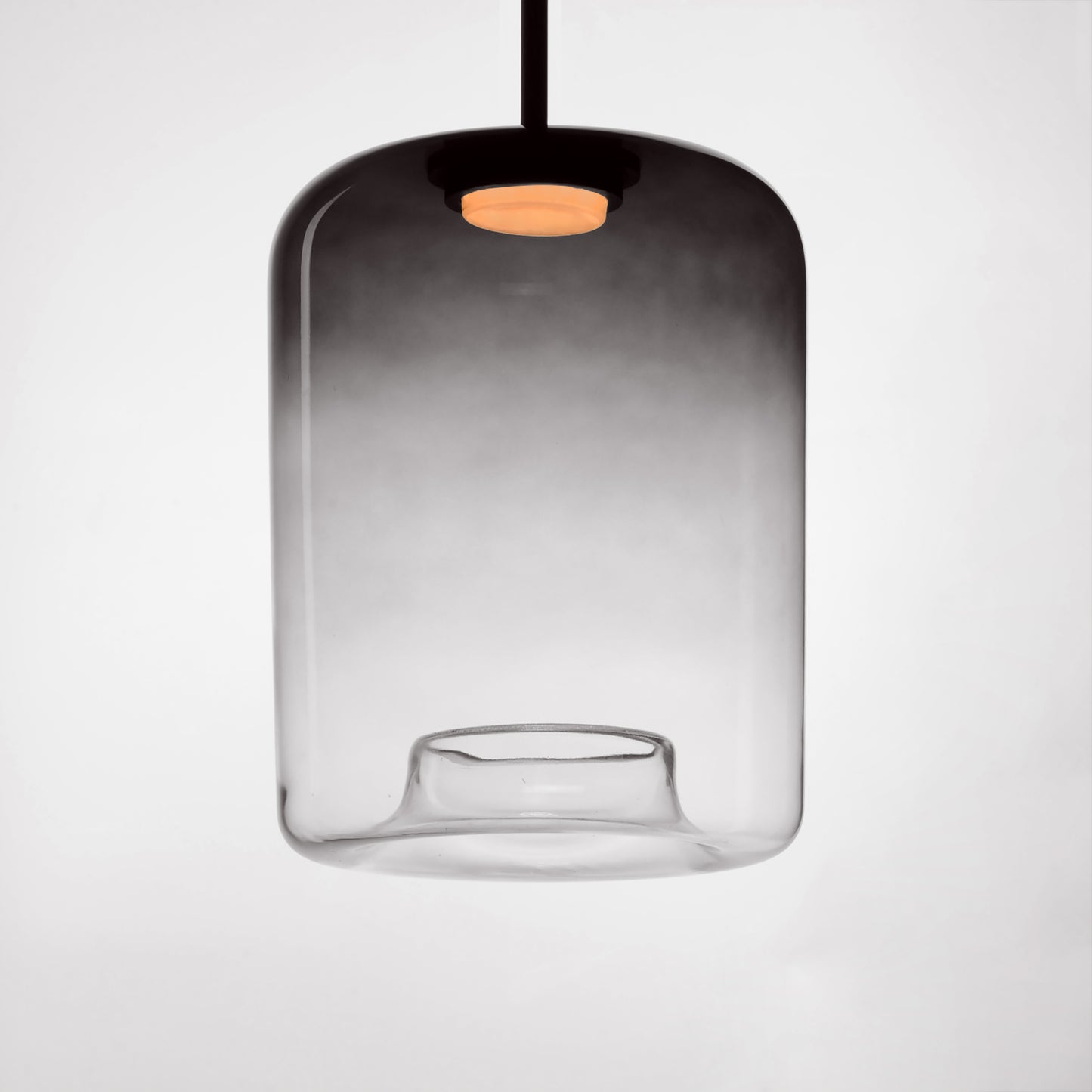 Bombona 12"x16" LED Pendant Black by ET2