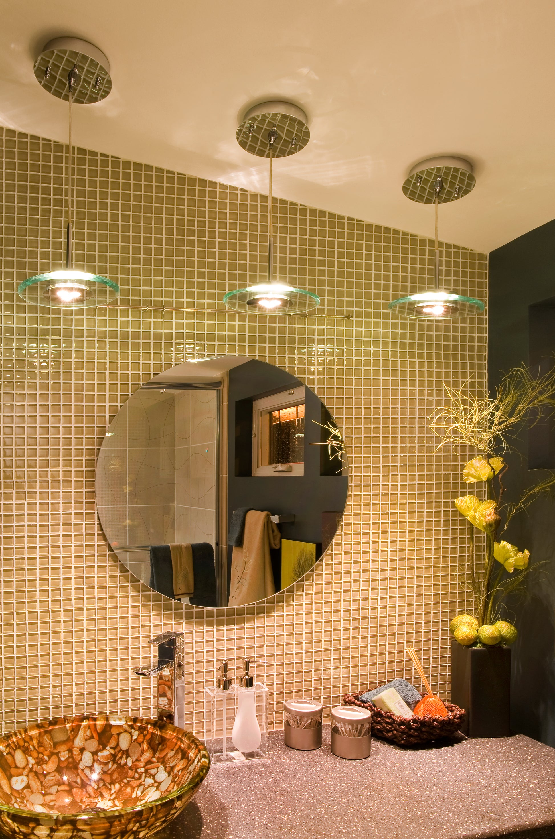 Hagen LED Pendant Polished Chrome by ET2