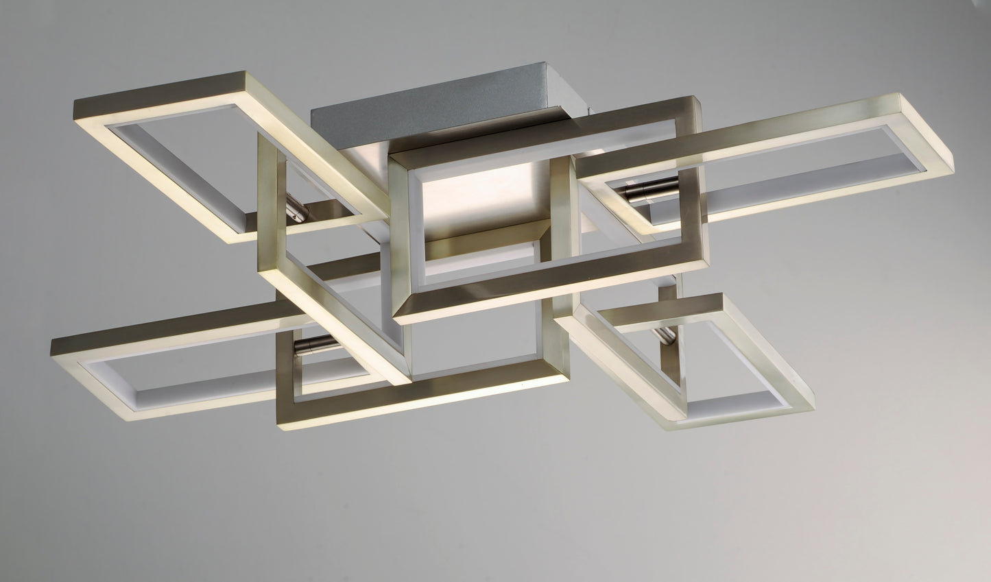 Link LED Flush Mount Satin Nickel by ET2
