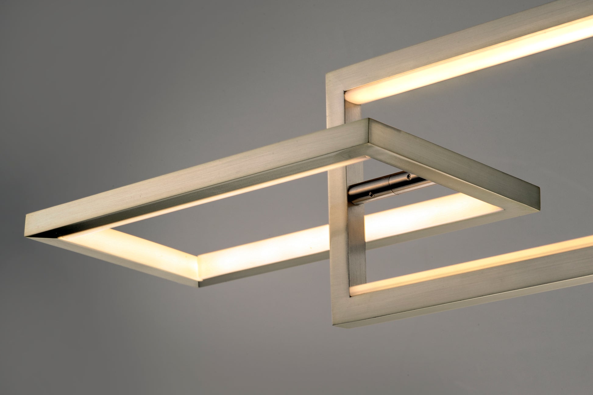 Link 3-Light LED Linear Pendant Satin Nickel by ET2