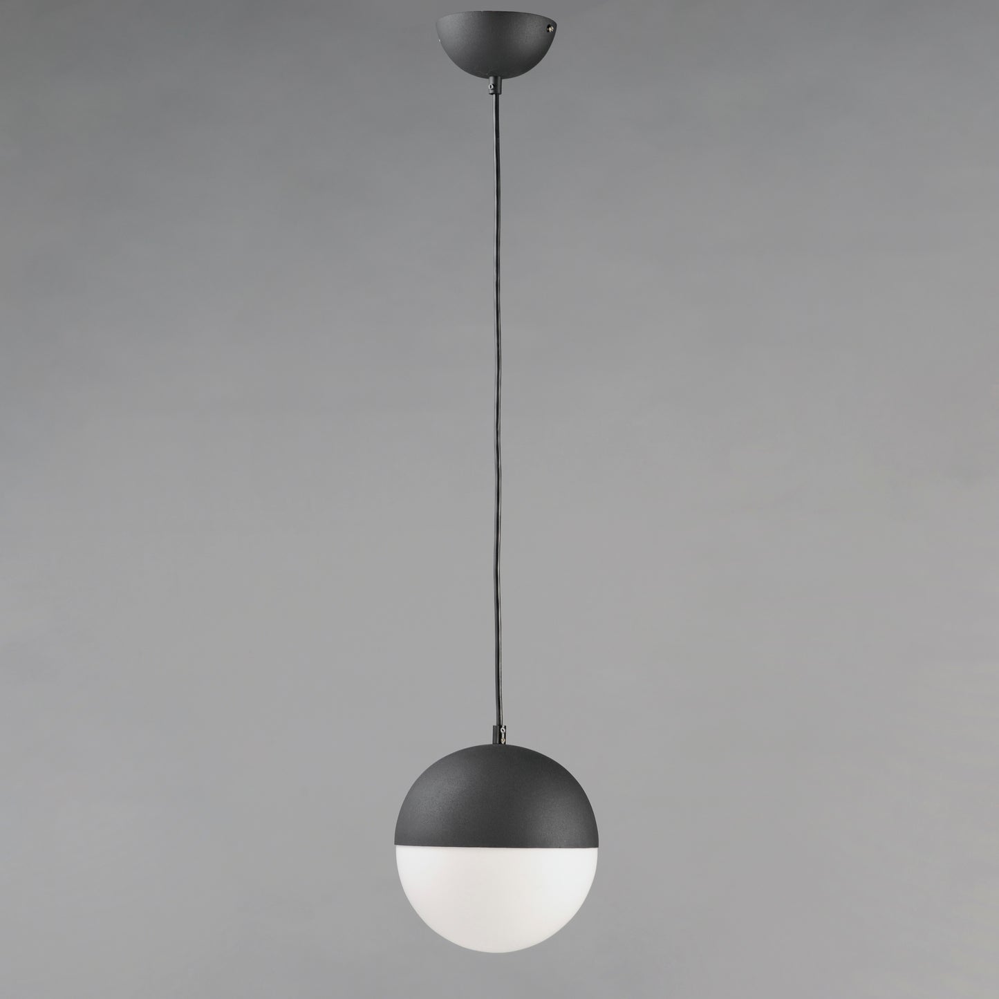 Half Moon Medium LED Pendant Black by ET2