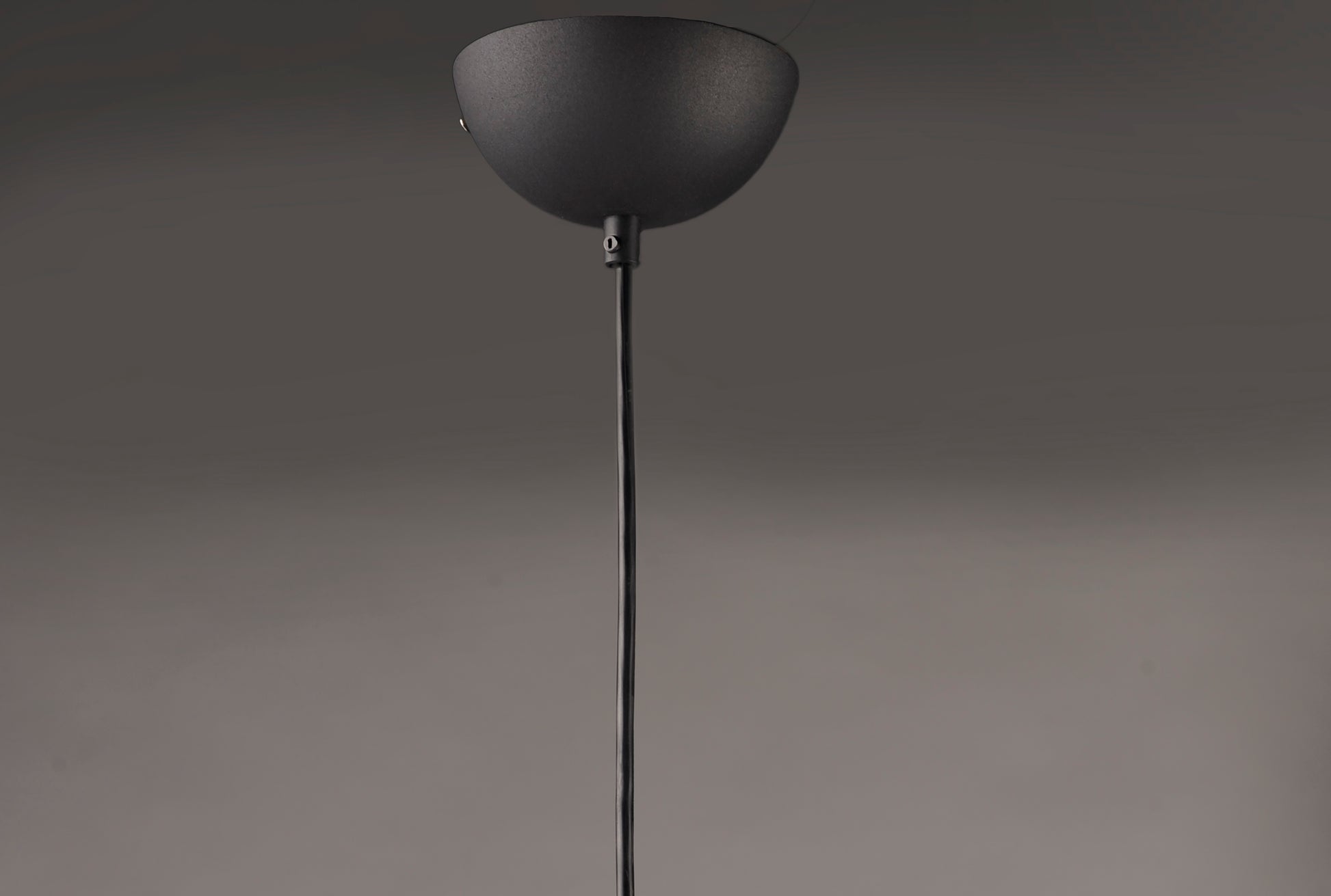 Half Moon Large LED Pendant Black by ET2