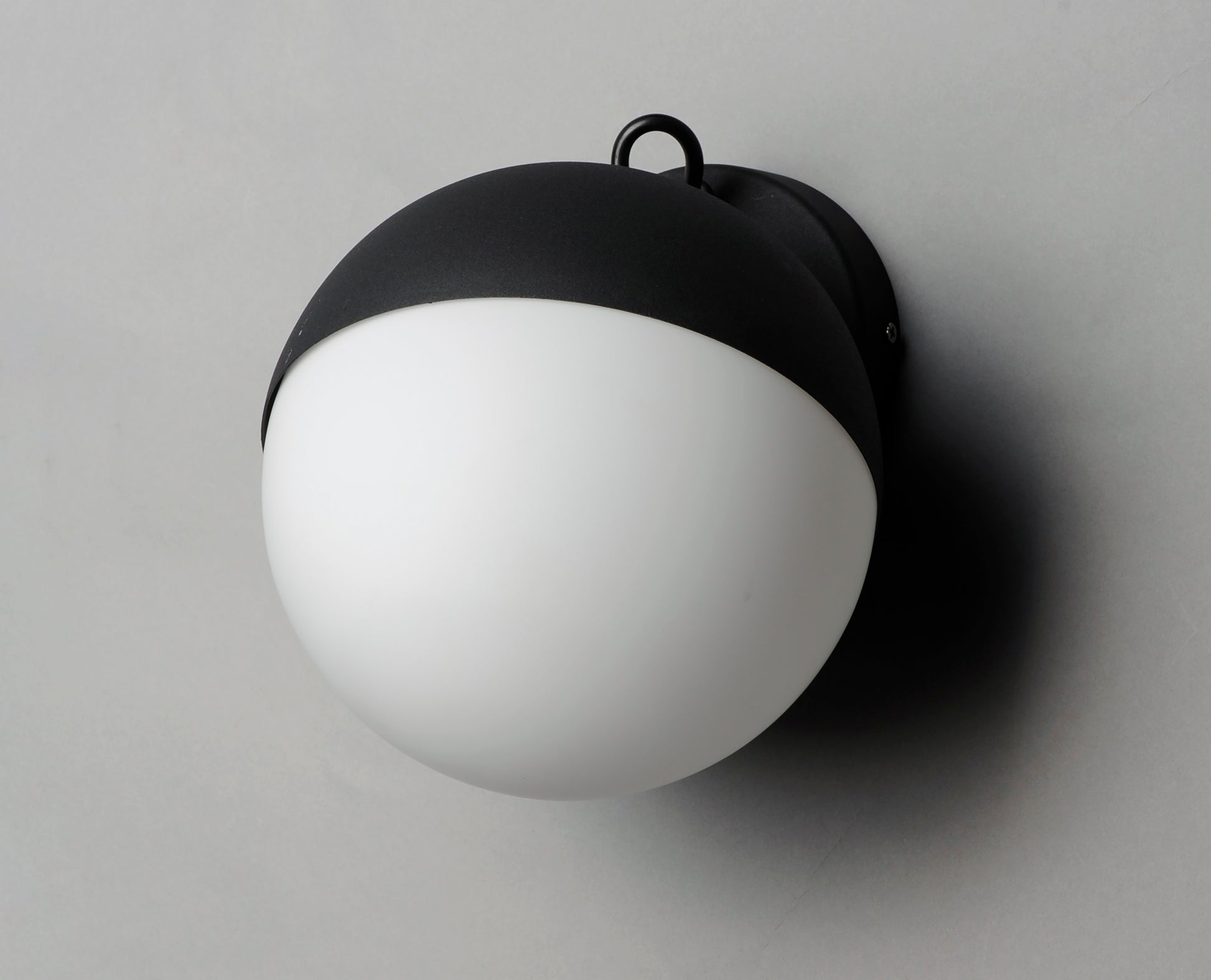 Half Moon LED Wall Sconce Black by ET2