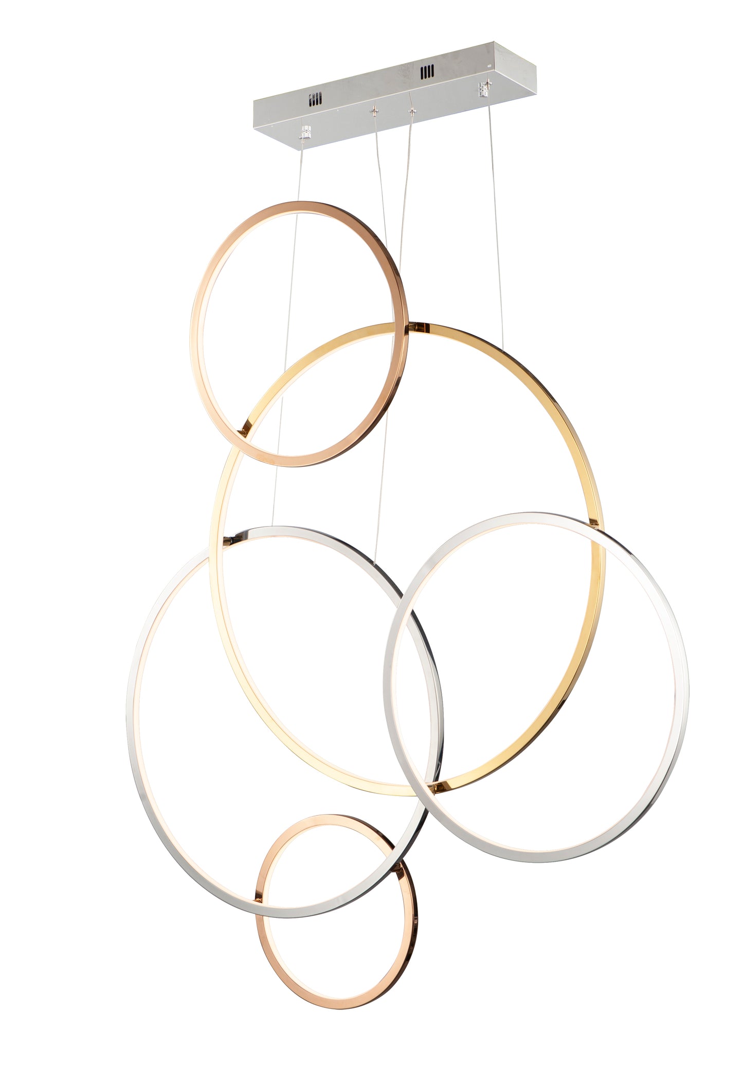 Union LED 5-Light Pendant Multi-Plated by ET2