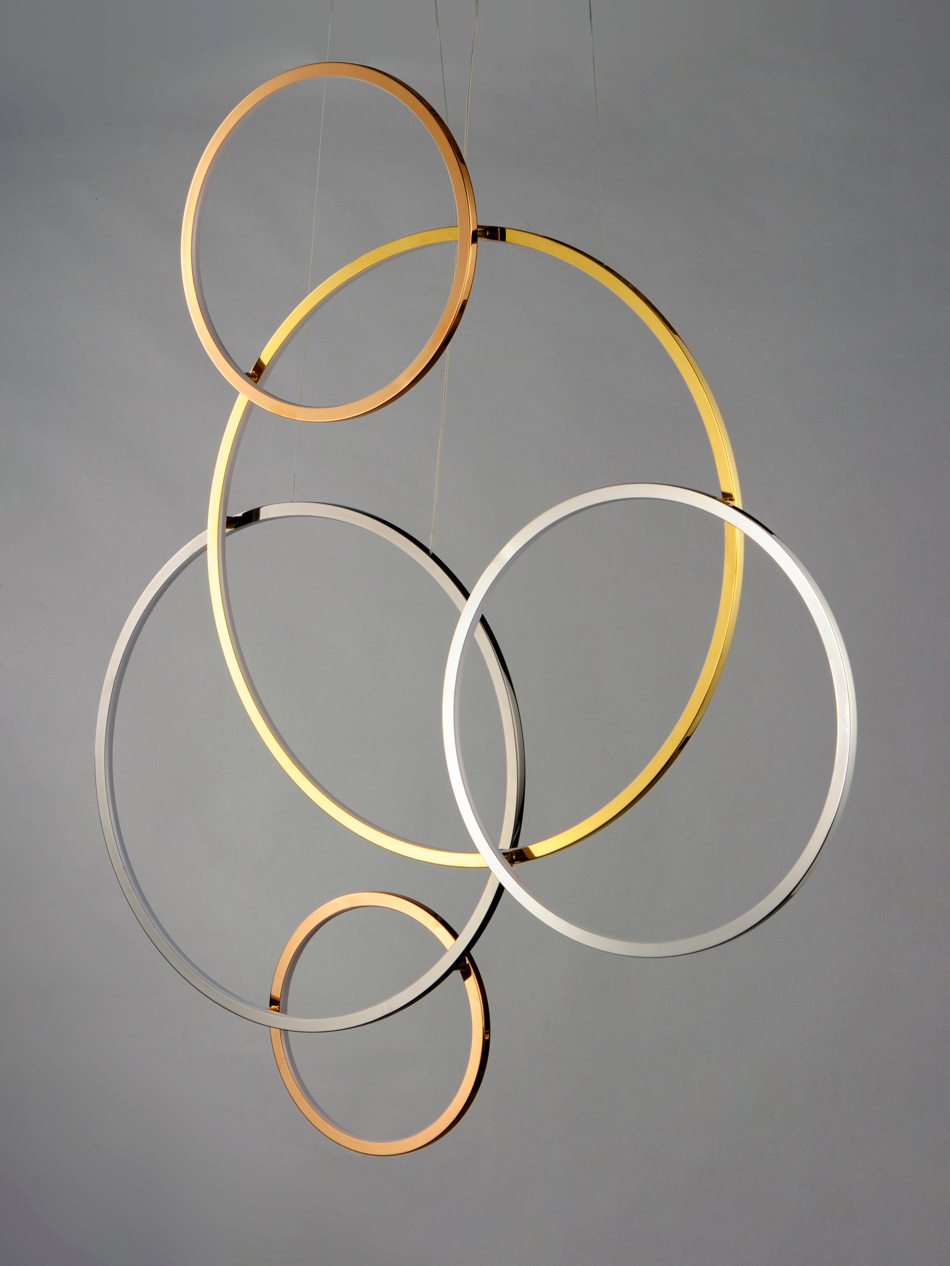 Union LED 5-Light Pendant Multi-Plated by ET2