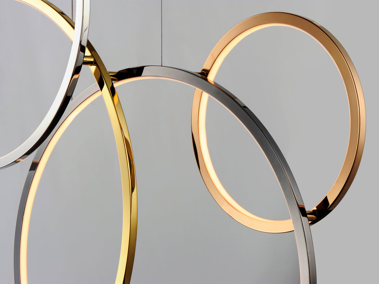 Union LED 5-Light Pendant Multi-Plated by ET2
