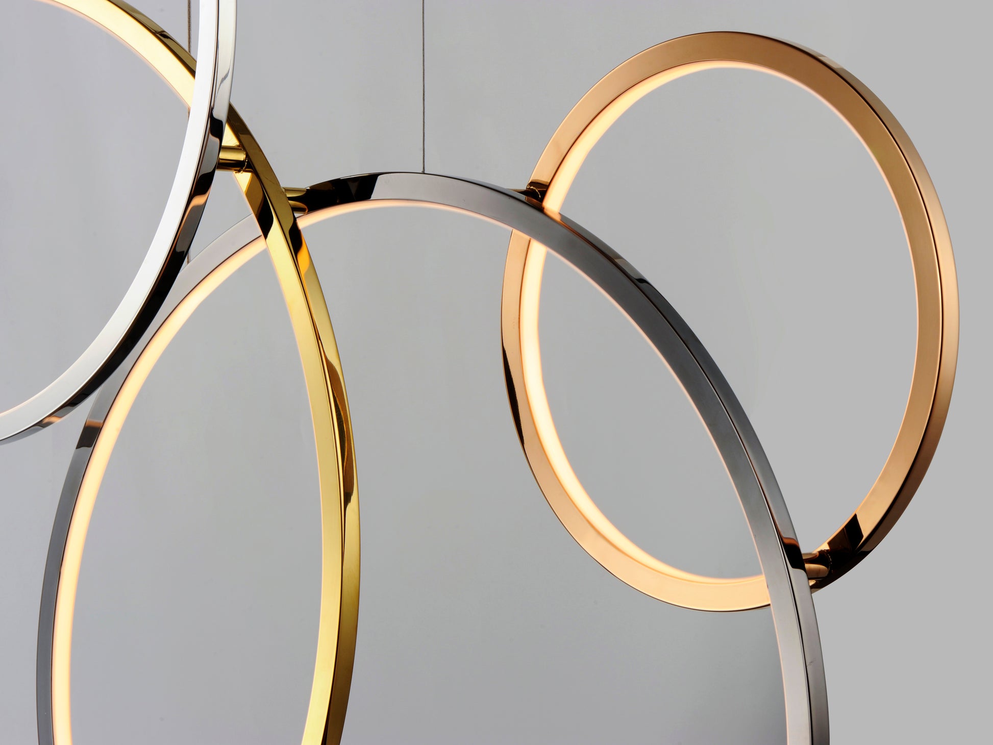 Union LED 5-Light Pendant Multi-Plated by ET2