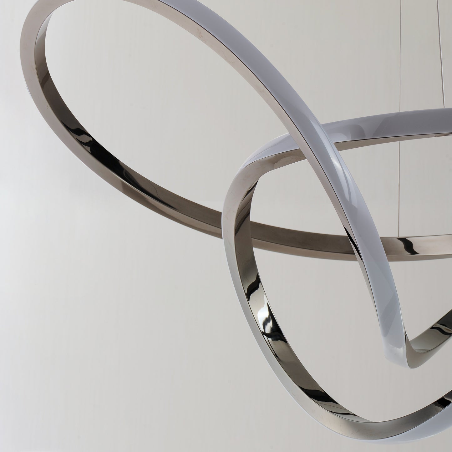 Perpetual 32" LED Pendant Black Chrome by ET2