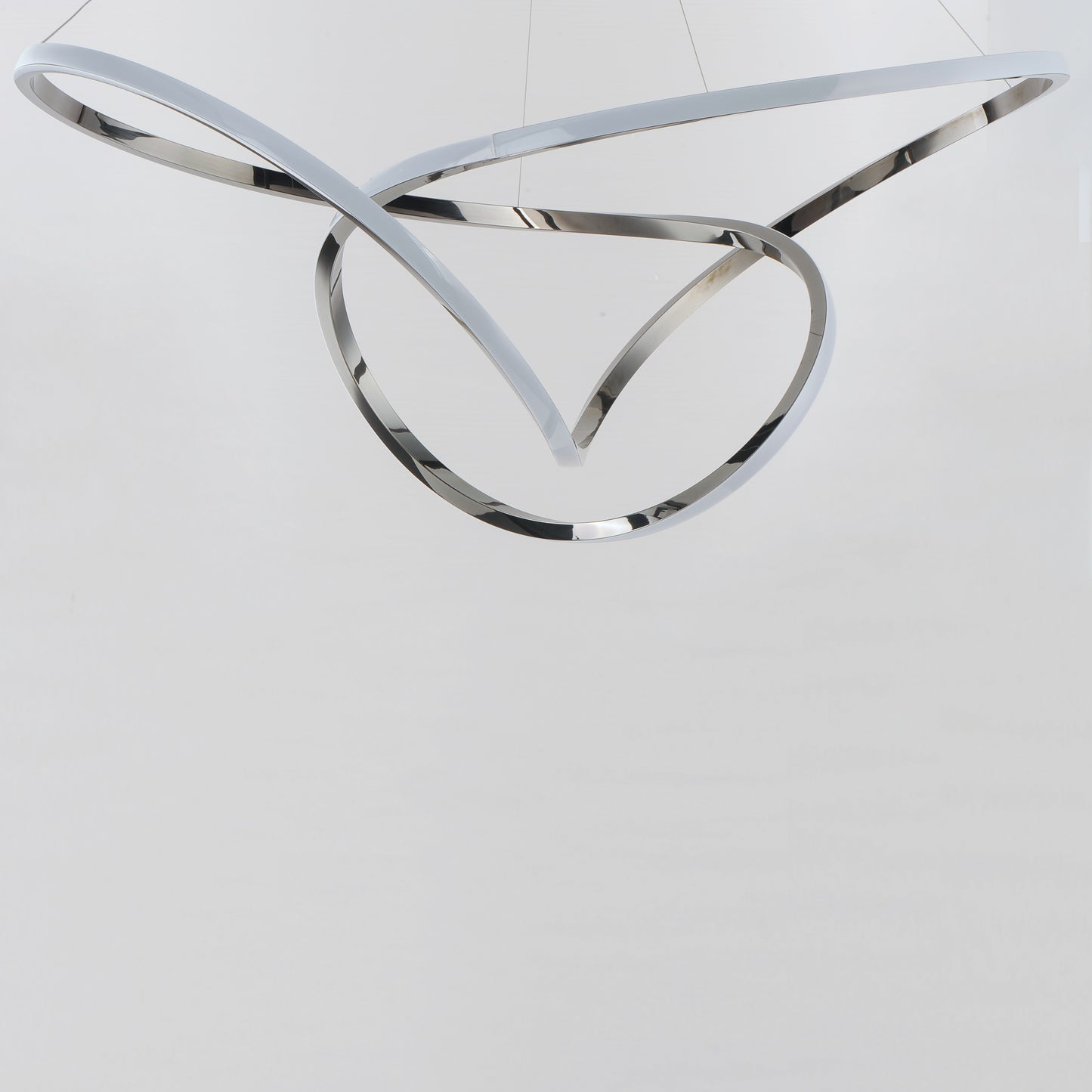 Perpetual 46" LED Pendant Black Chrome by ET2