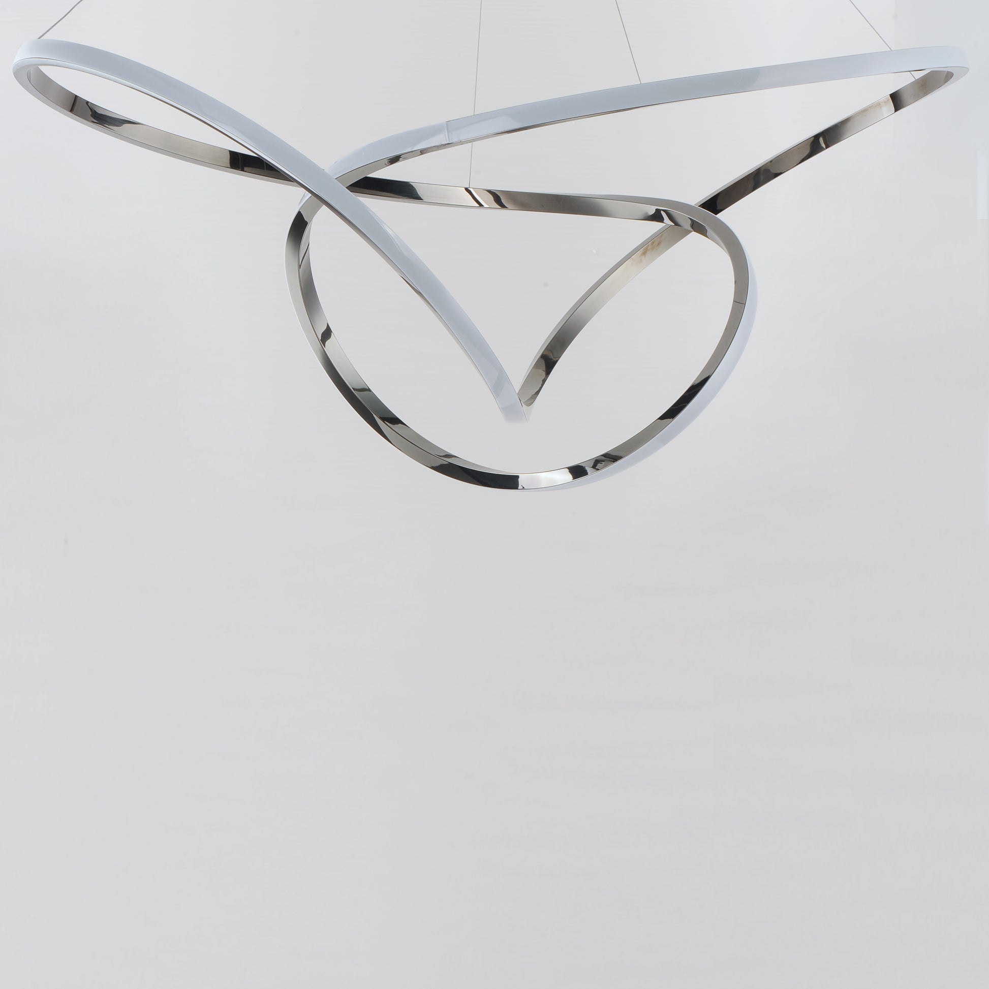 Perpetual 46" LED Pendant Black Chrome by ET2